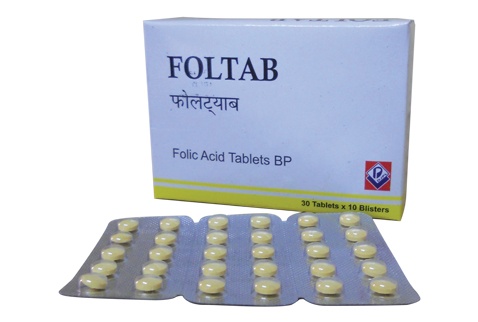 FOLTAB 5MG