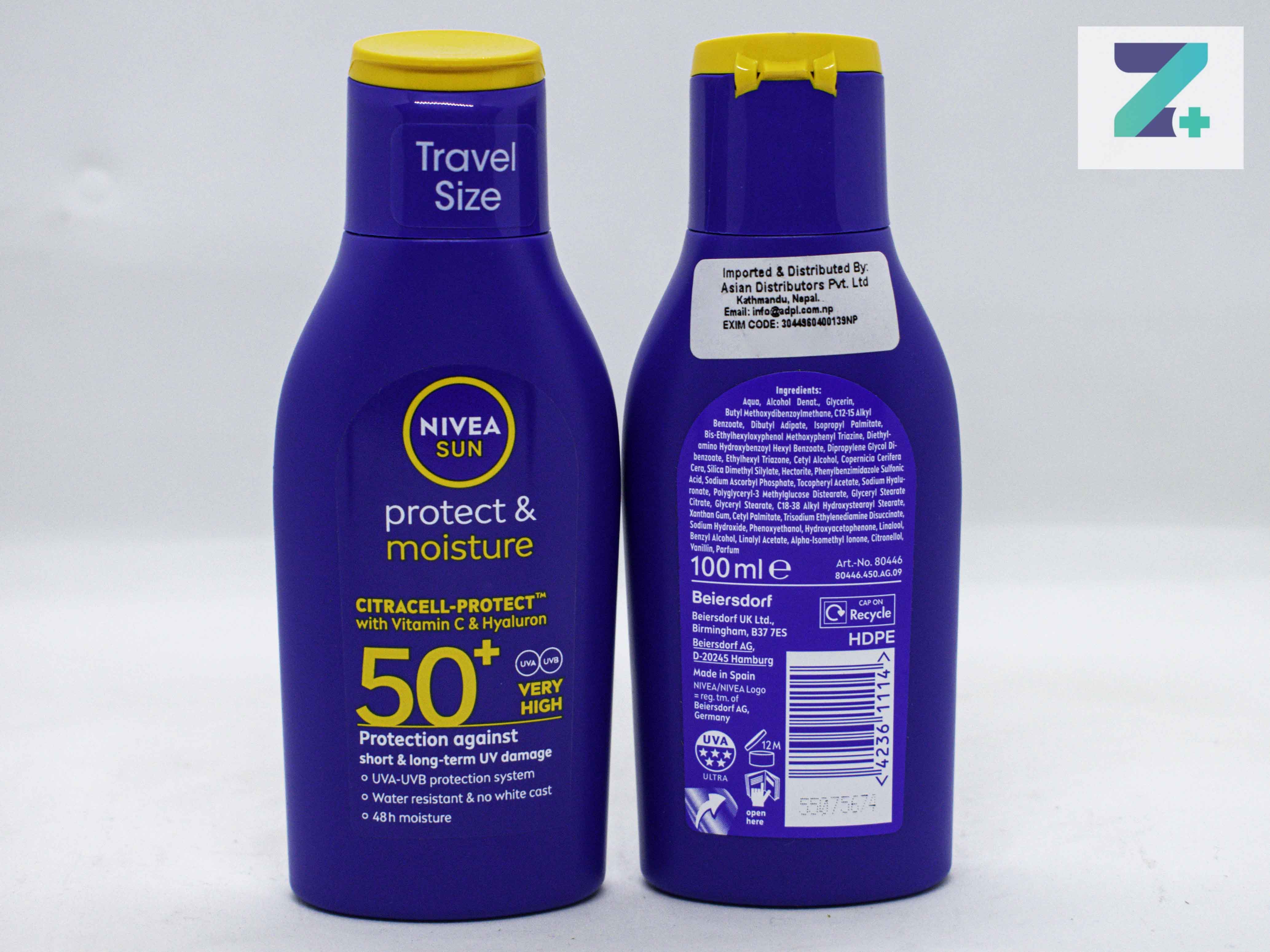 NIVEA SUN PROTECT & MOISTURE SPF 50