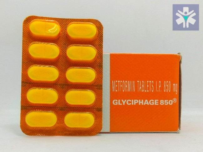 GLYCIPHAGE 850MG