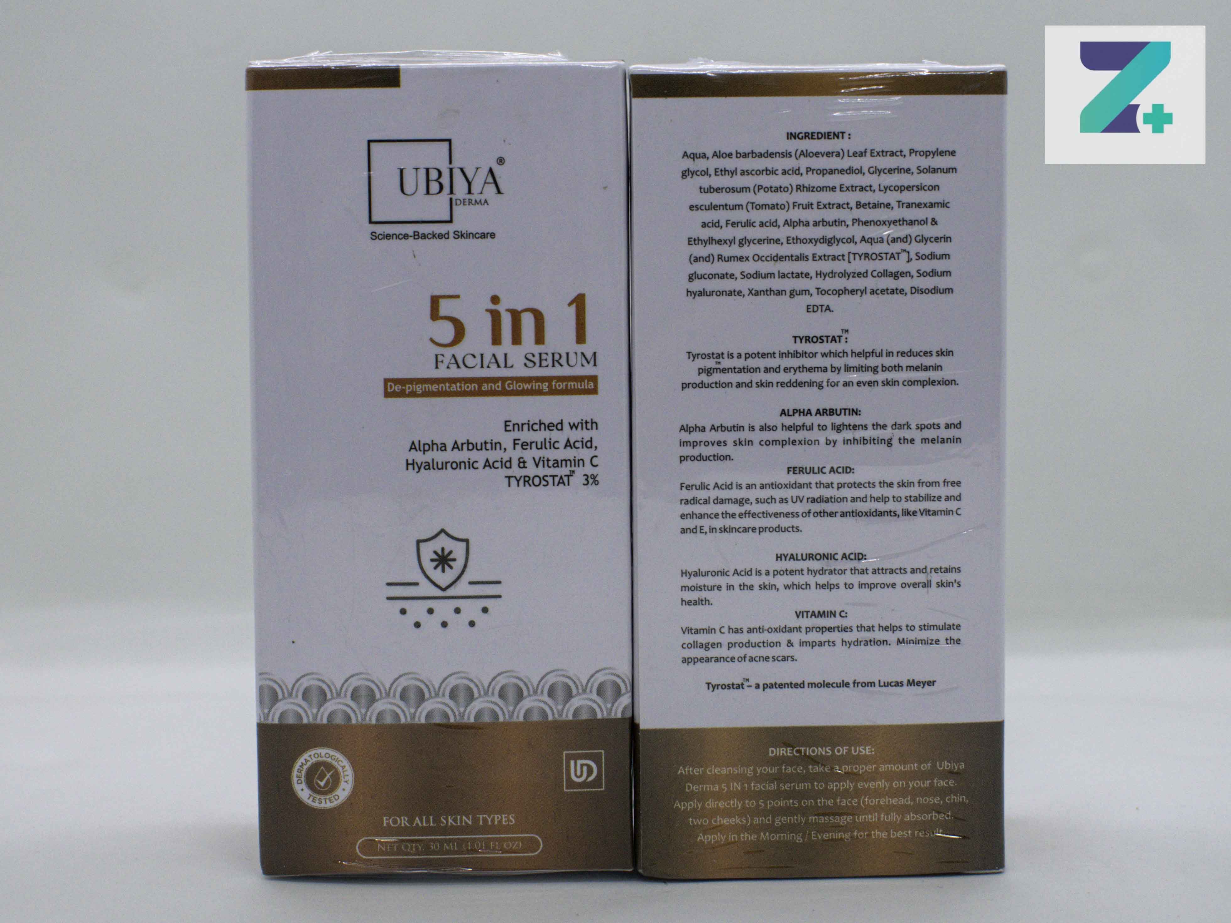 UBIYA DERMA 5 IN 1 FACIAL