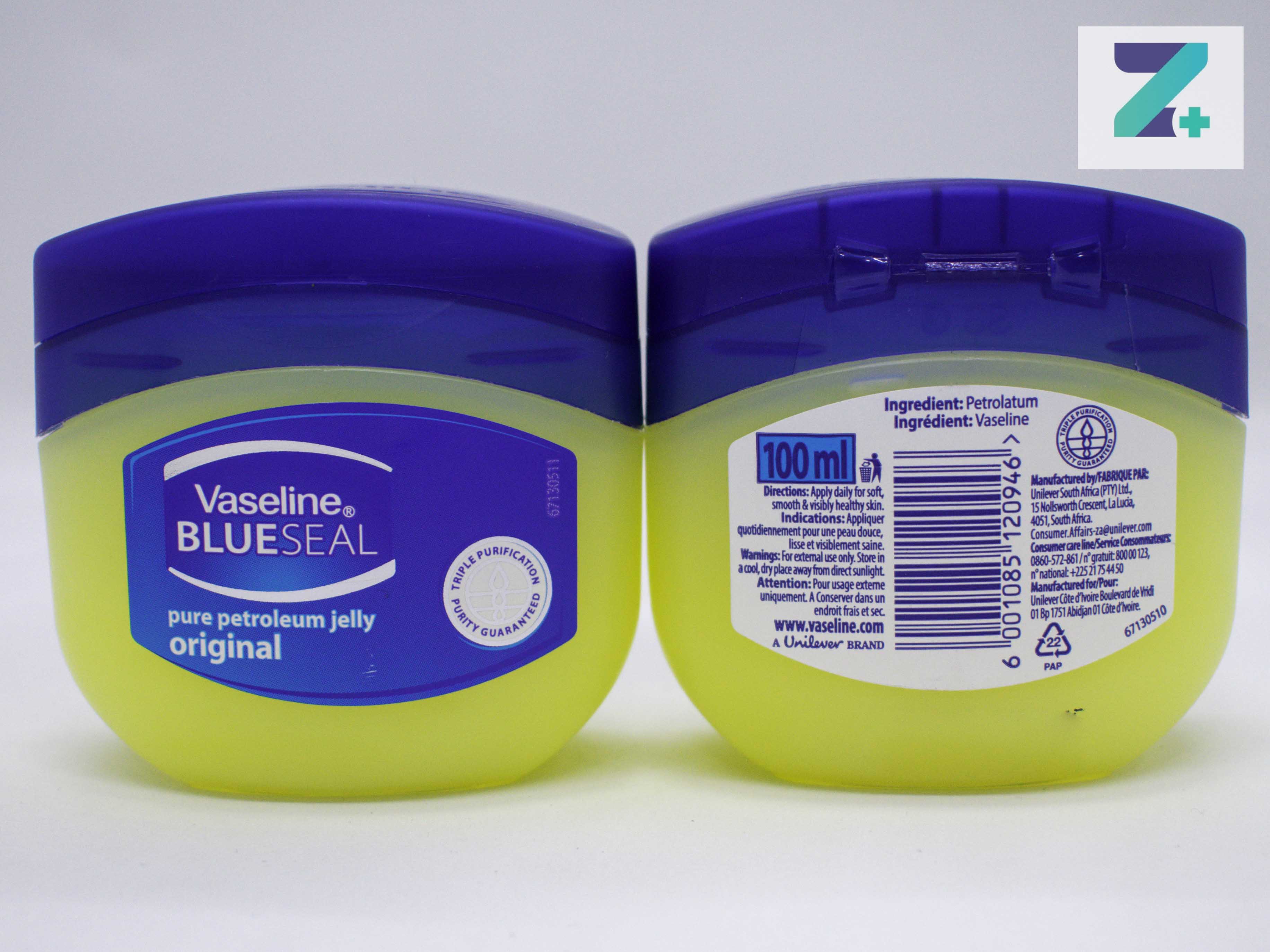 VASELINE BLUE SEAL ORIGINAL PETROLEUM JELLY