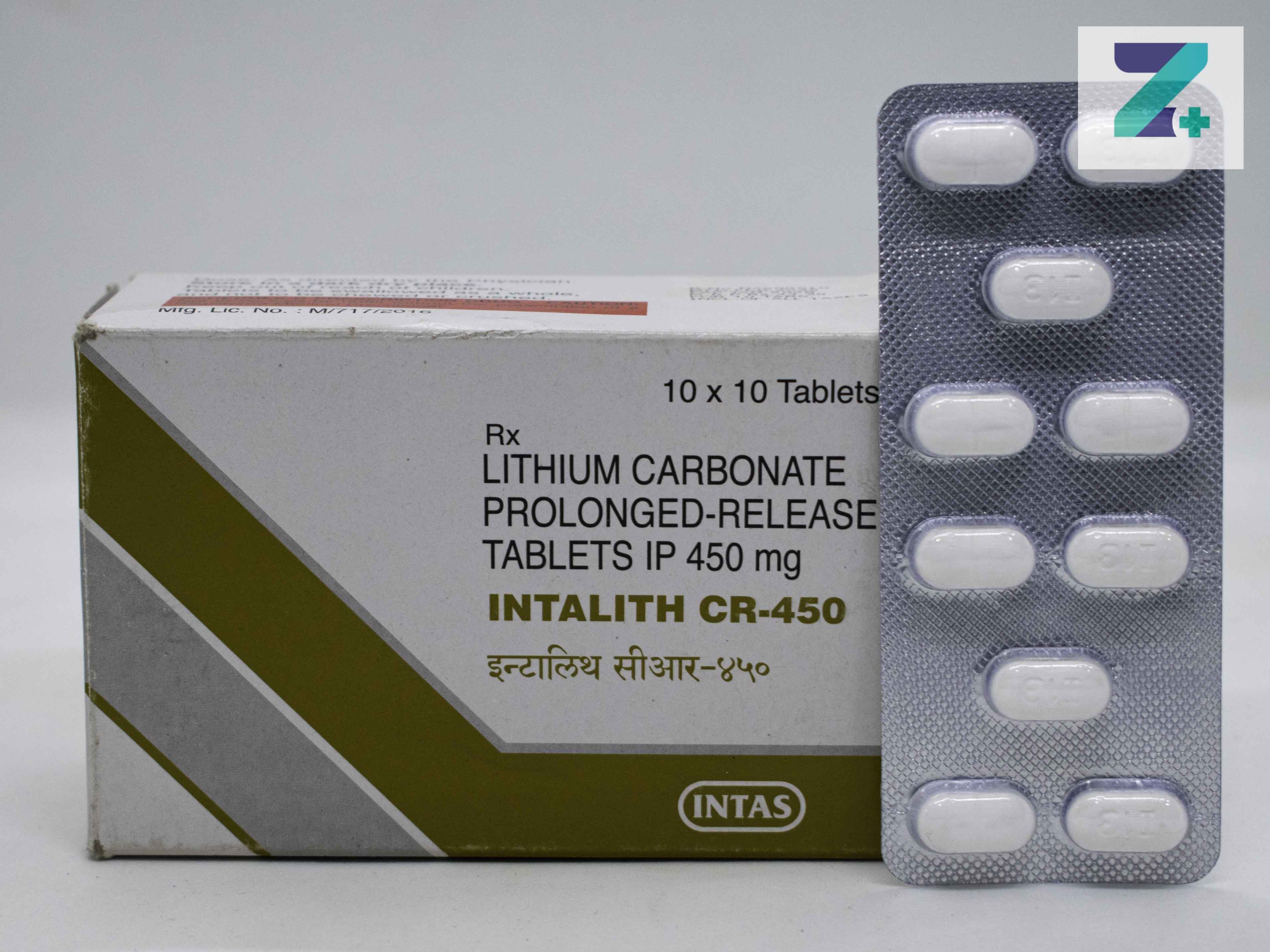 INTALITH CR  450MG