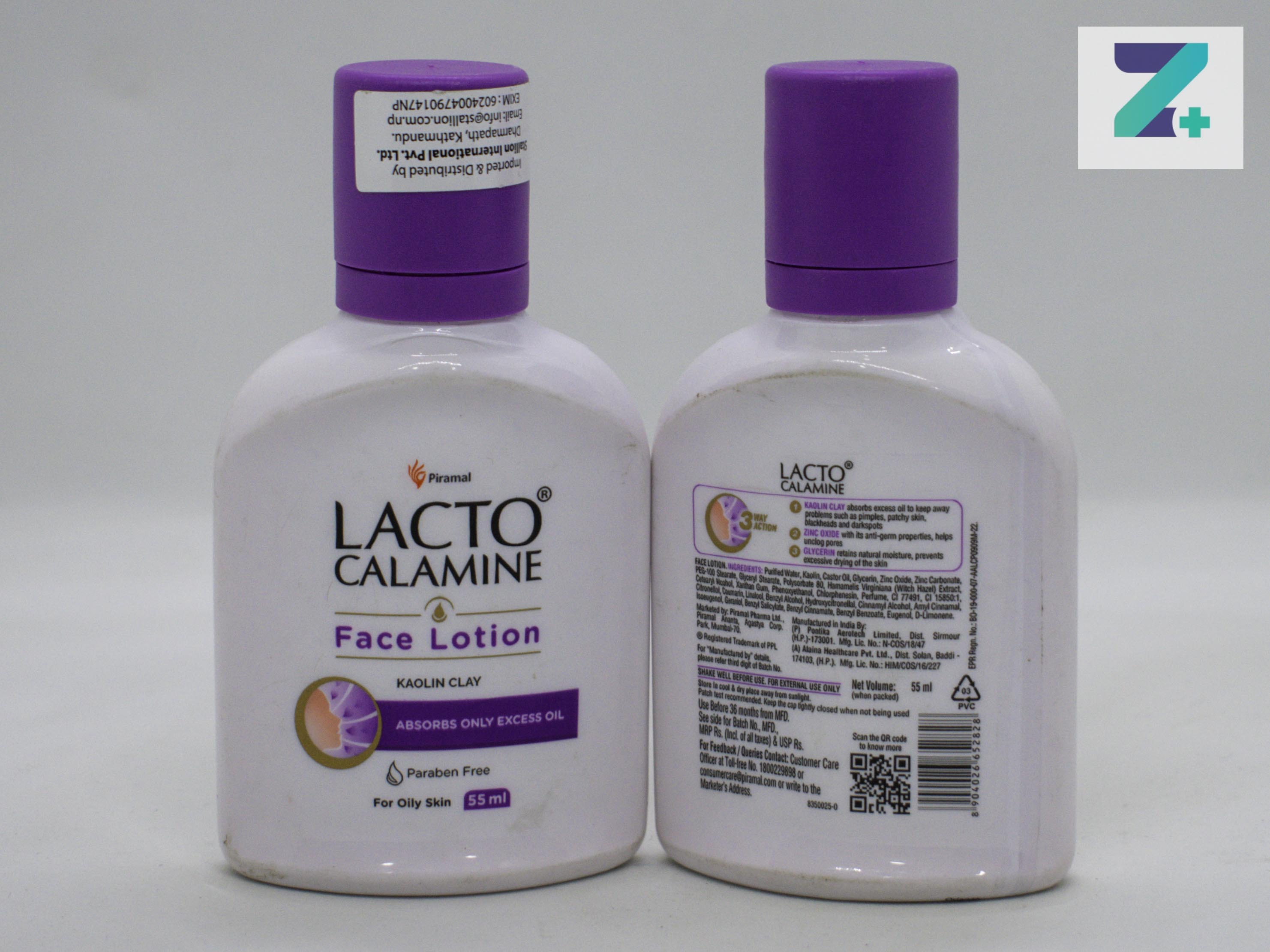 LACTO CALAMINE  KAOLIN CLAY FACE LOTION