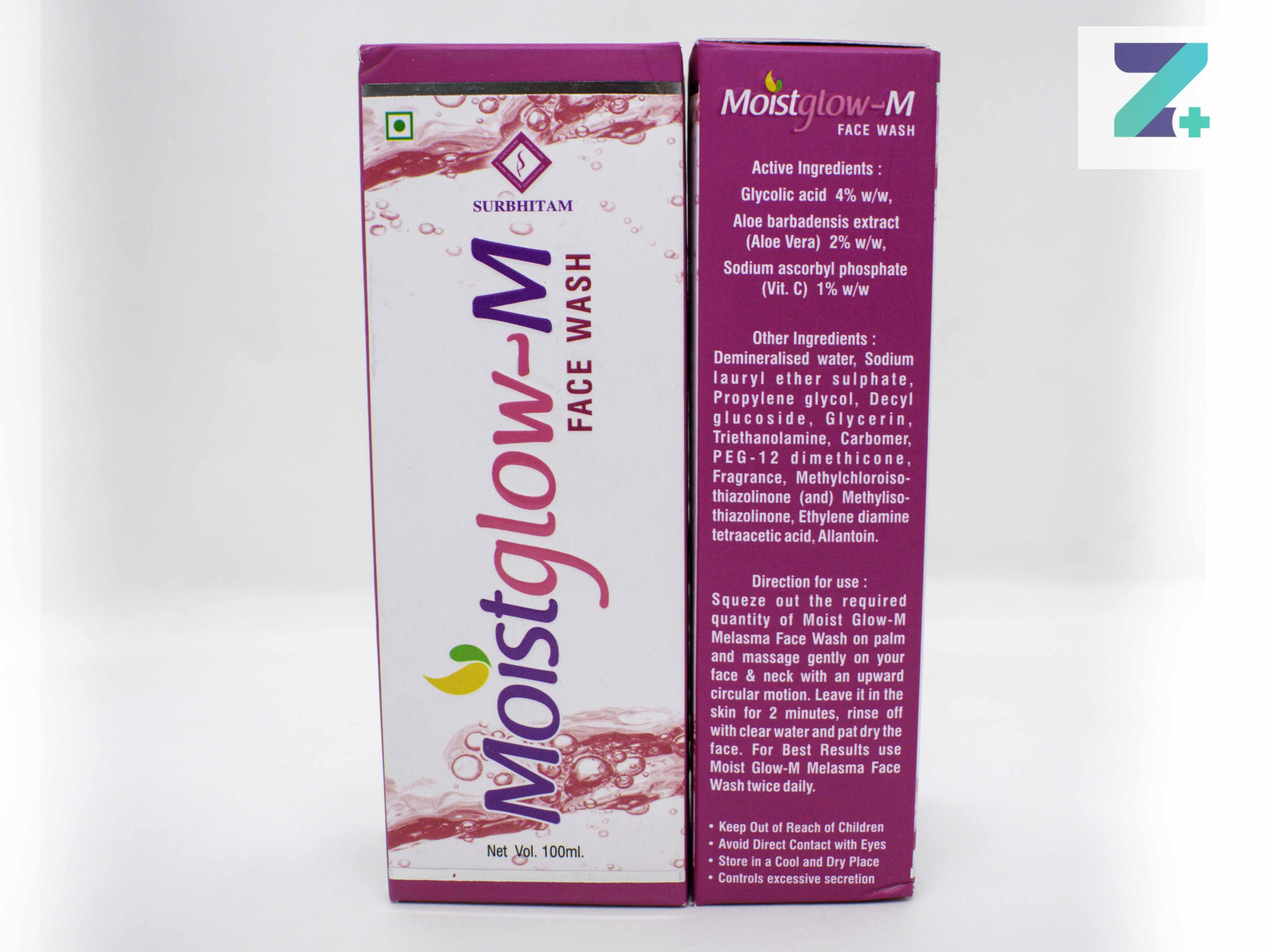 MOISTGLOW-M FACE WASH