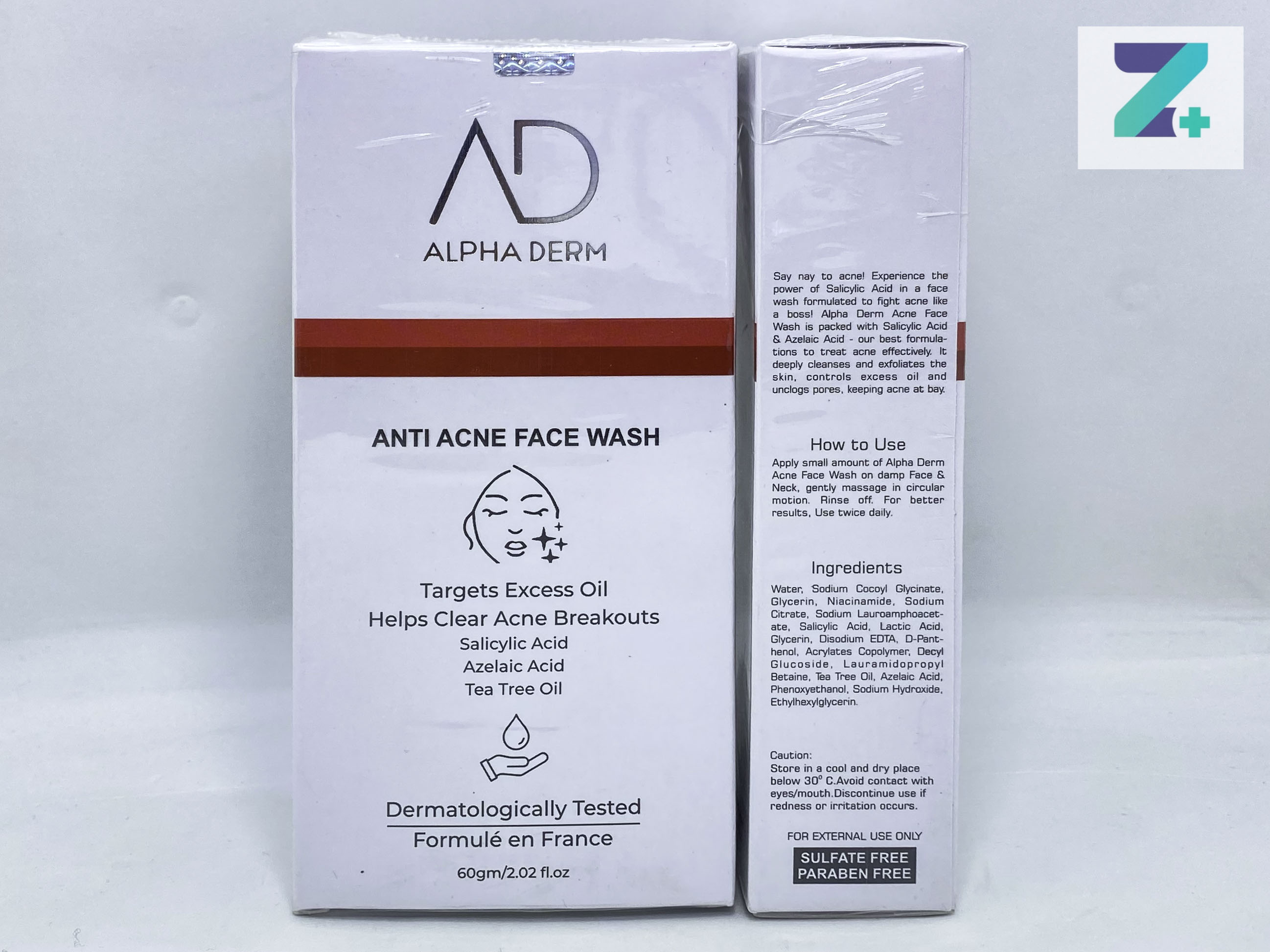 ALPHADERM ANTI ACNE FACEWASH