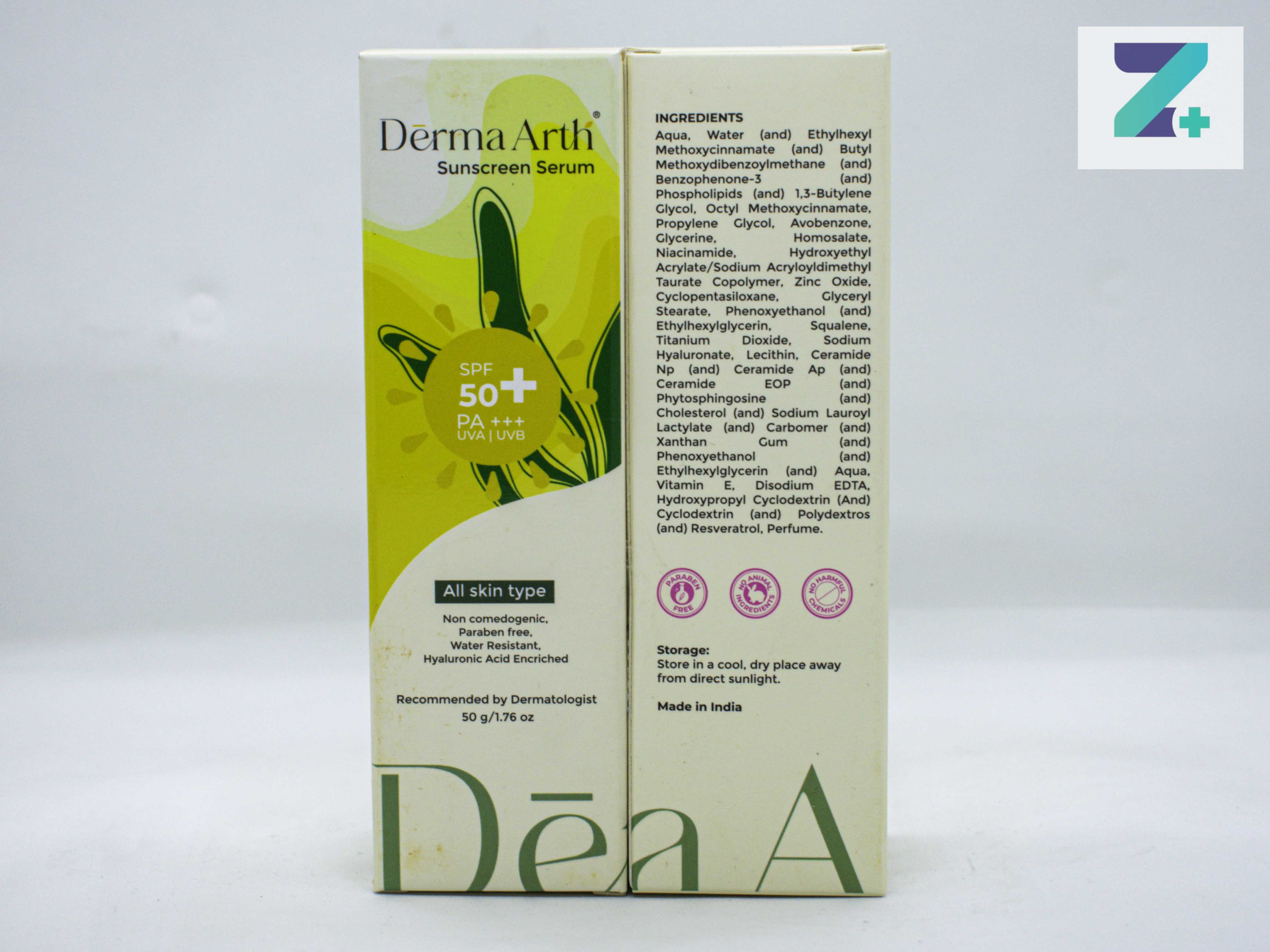 DERM ARTH SPF 50 SUNSCREEN SERUM