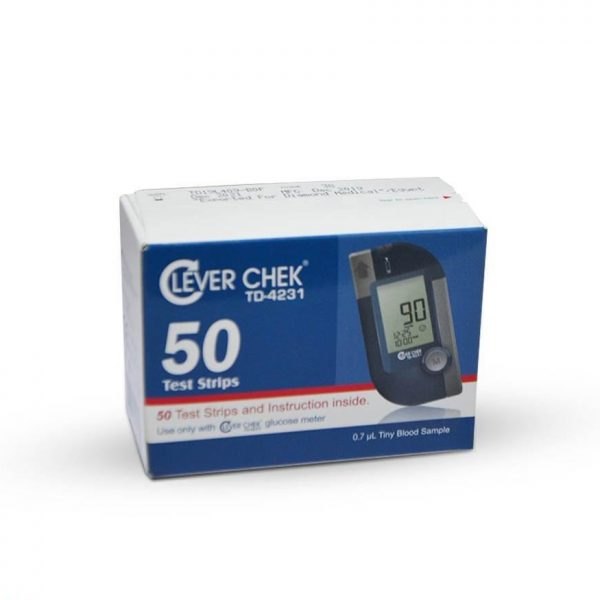 CLEVER CHEK TD4231 (25 X 2)TEST STRIPS