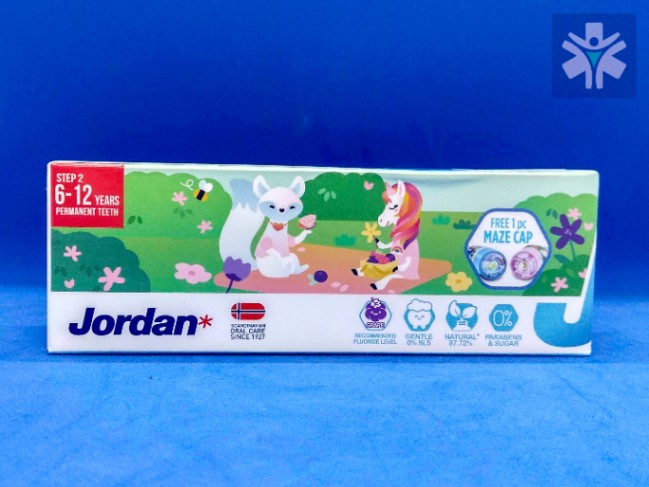JORDAN STEP-2 GRAPES  TOOTHPASTE