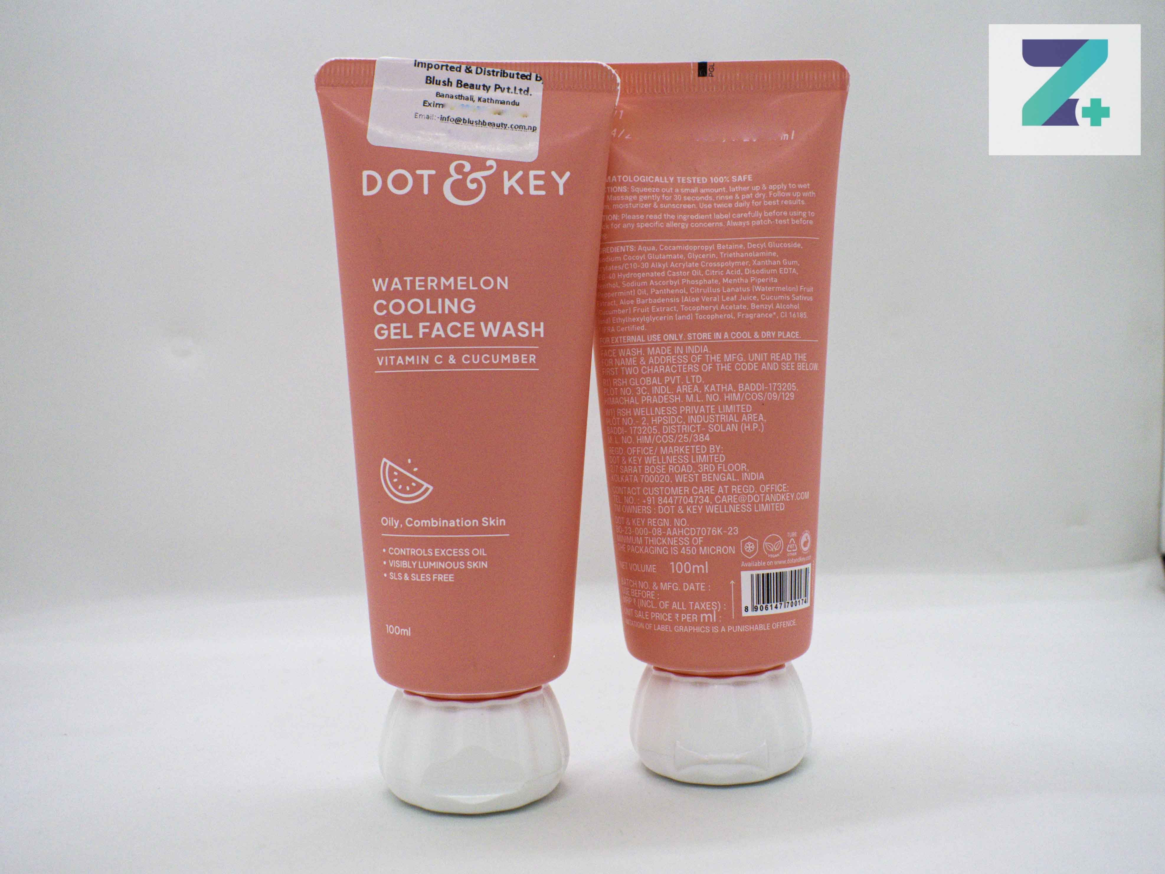DOT & KEY WATERMELON COLLING GEL FACEWASH