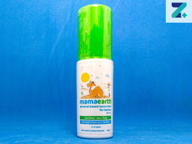 MAMAEARTH MINERAL BASED SUNSCREEN FOR BABIES SPF 20