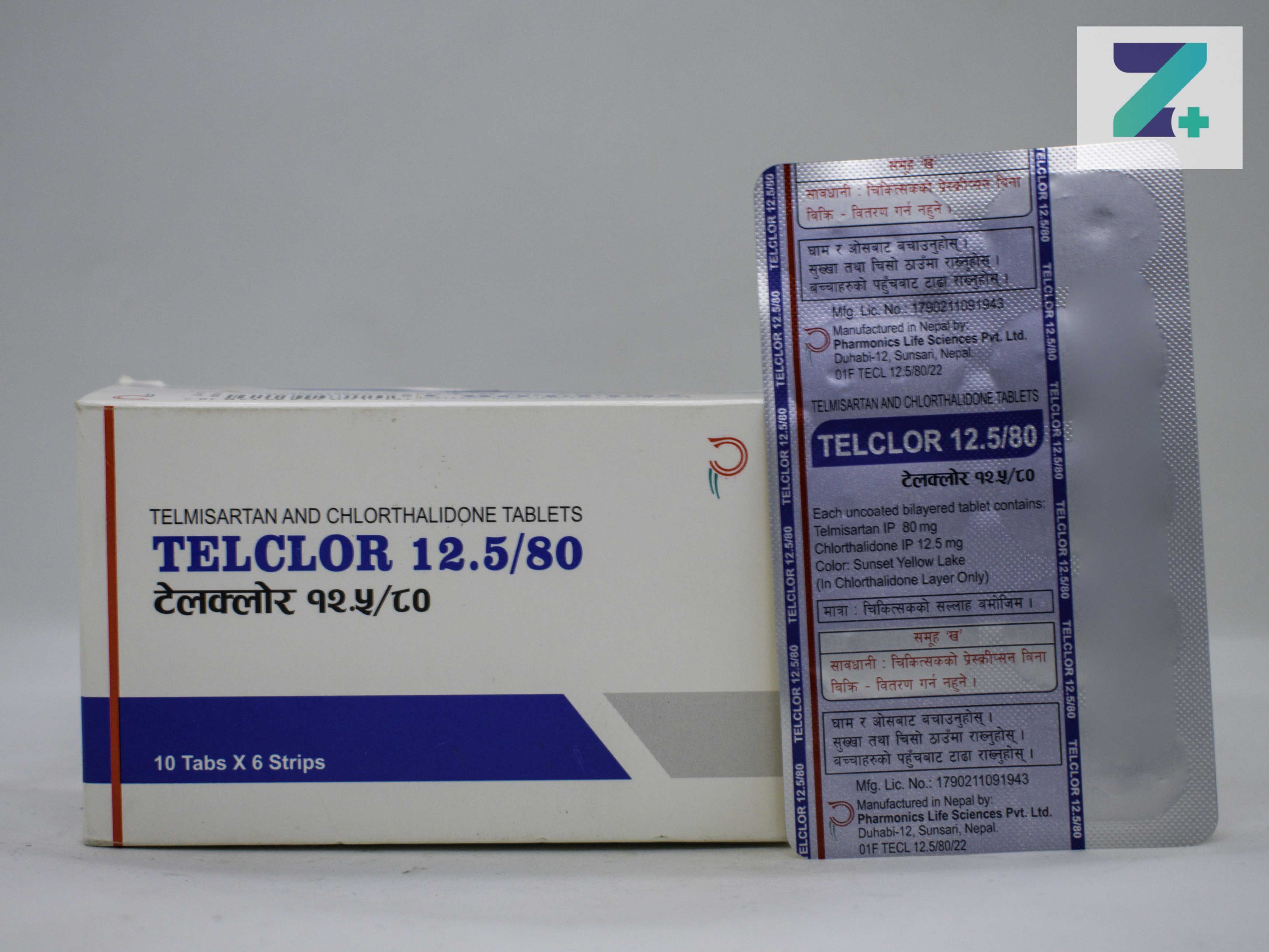 TELCLOR 12.5 80
