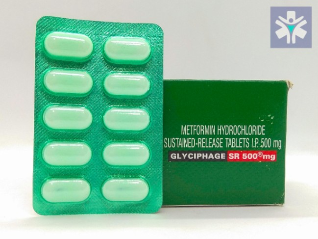 GLYCIPHAGE SR 500MG