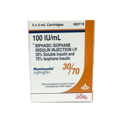 HUMINSULIN 30/70 100IU CARTRIDGE