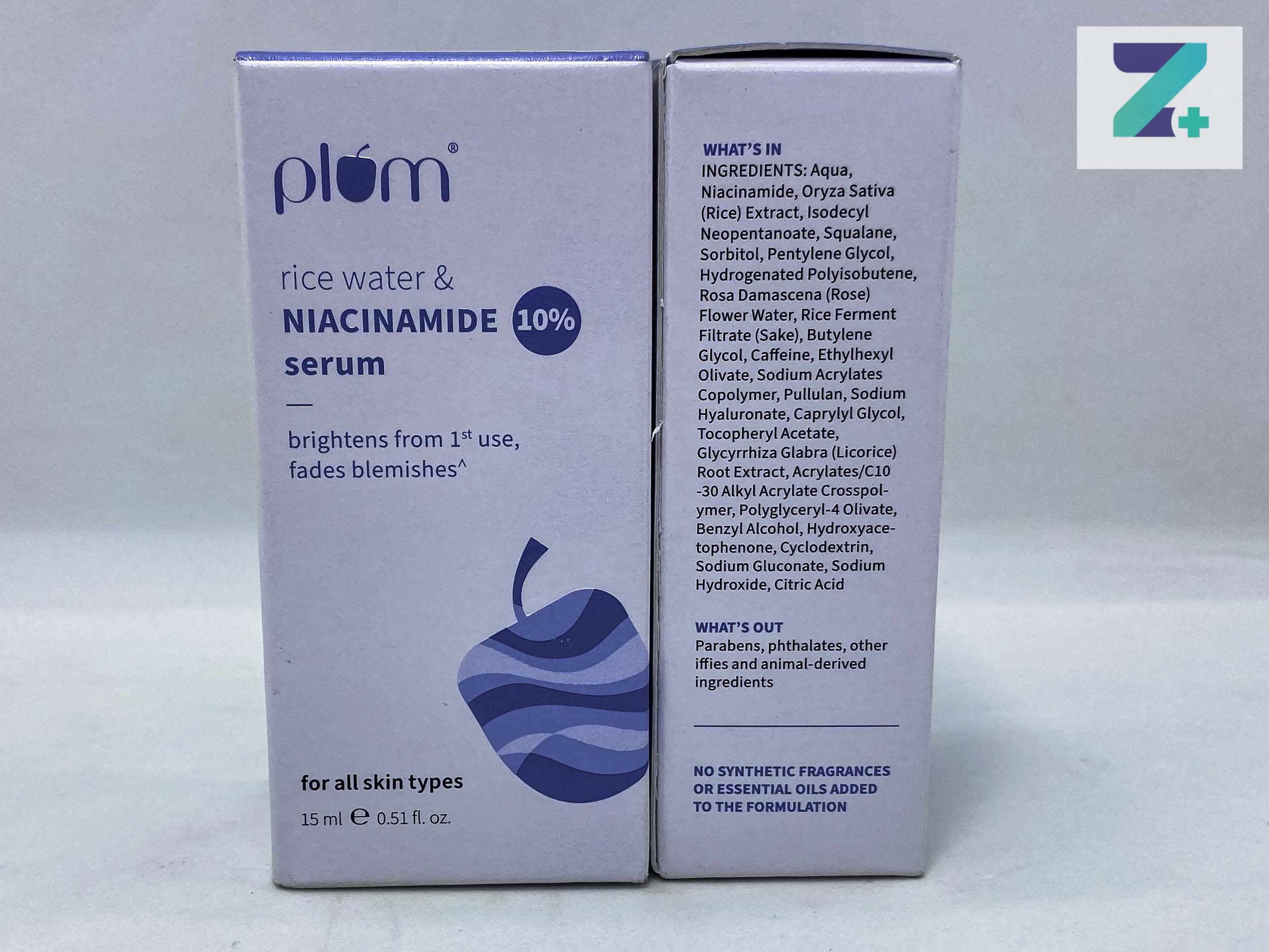 PLUM RICE WATER&NIACINAMIDE 10% SERUM SERUM