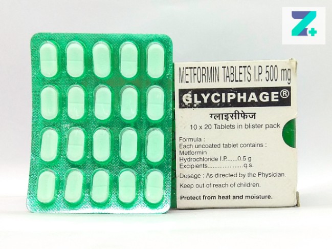 GLYCIPHAGE 500MG