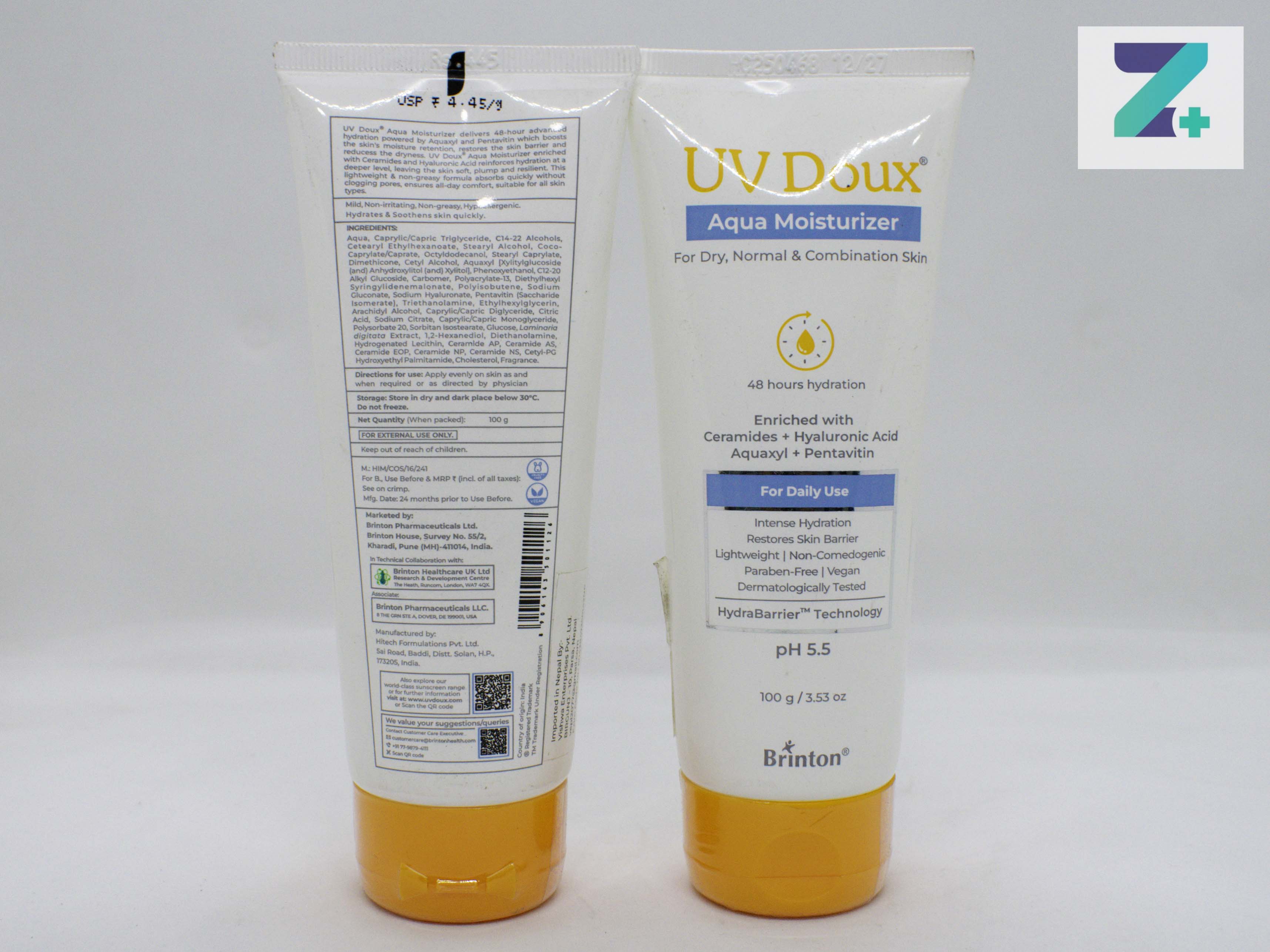UV DOUX AQUA MOISTURIZER