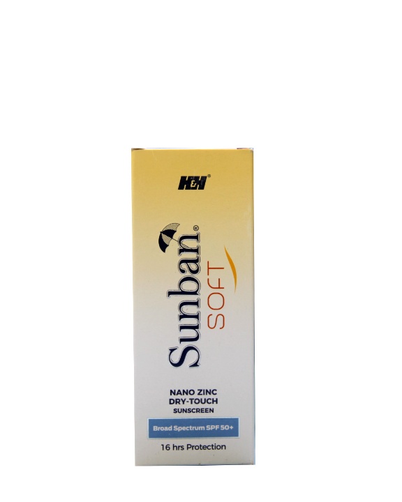 SUNBAN SOFT NANO ZINC SUNSCREEN