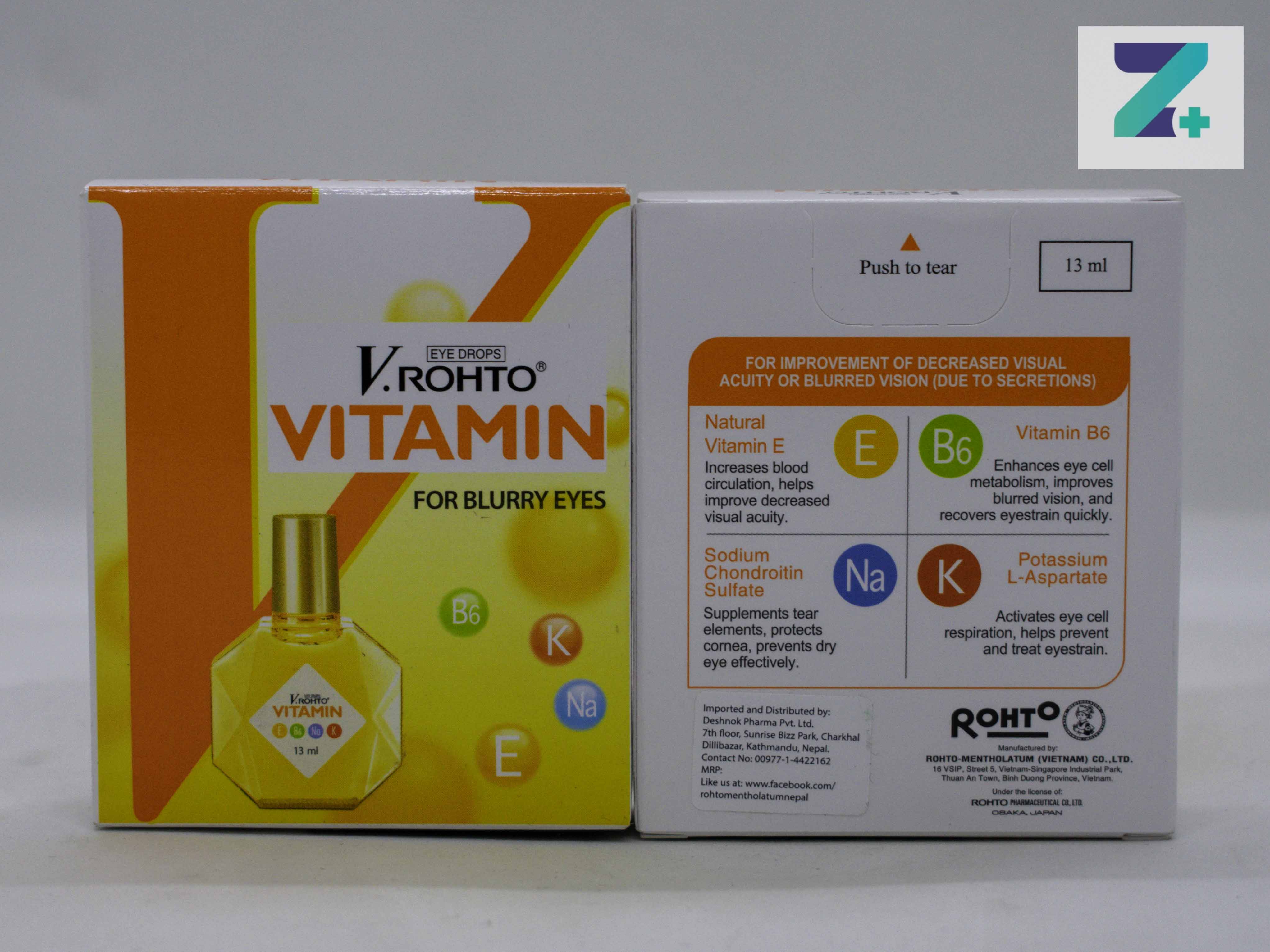 V.ROHTO VITAMIN EYE DROPS
