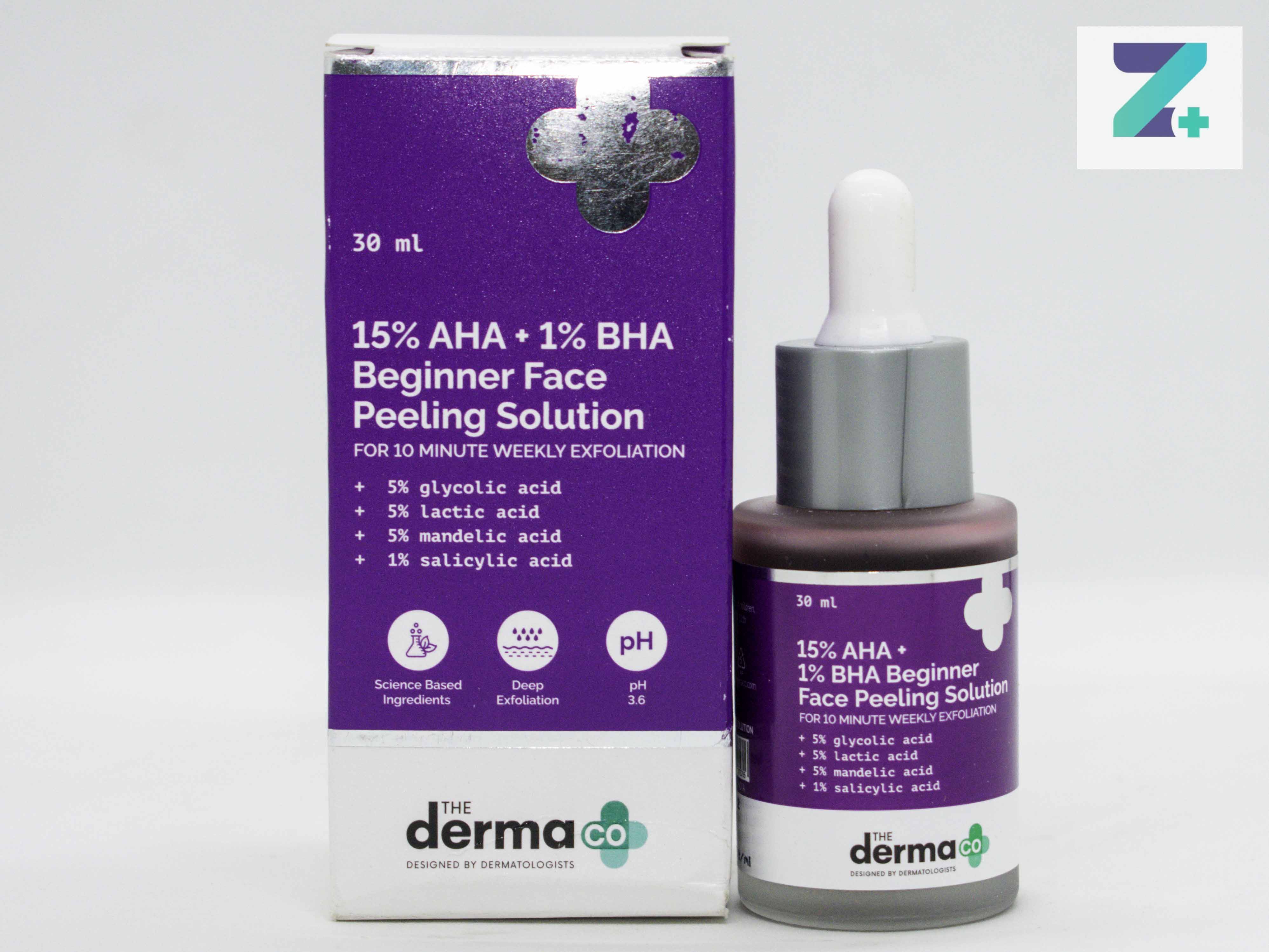 DERMA CO 15% AHA 1% BHA FACE PEELING SOLUTION