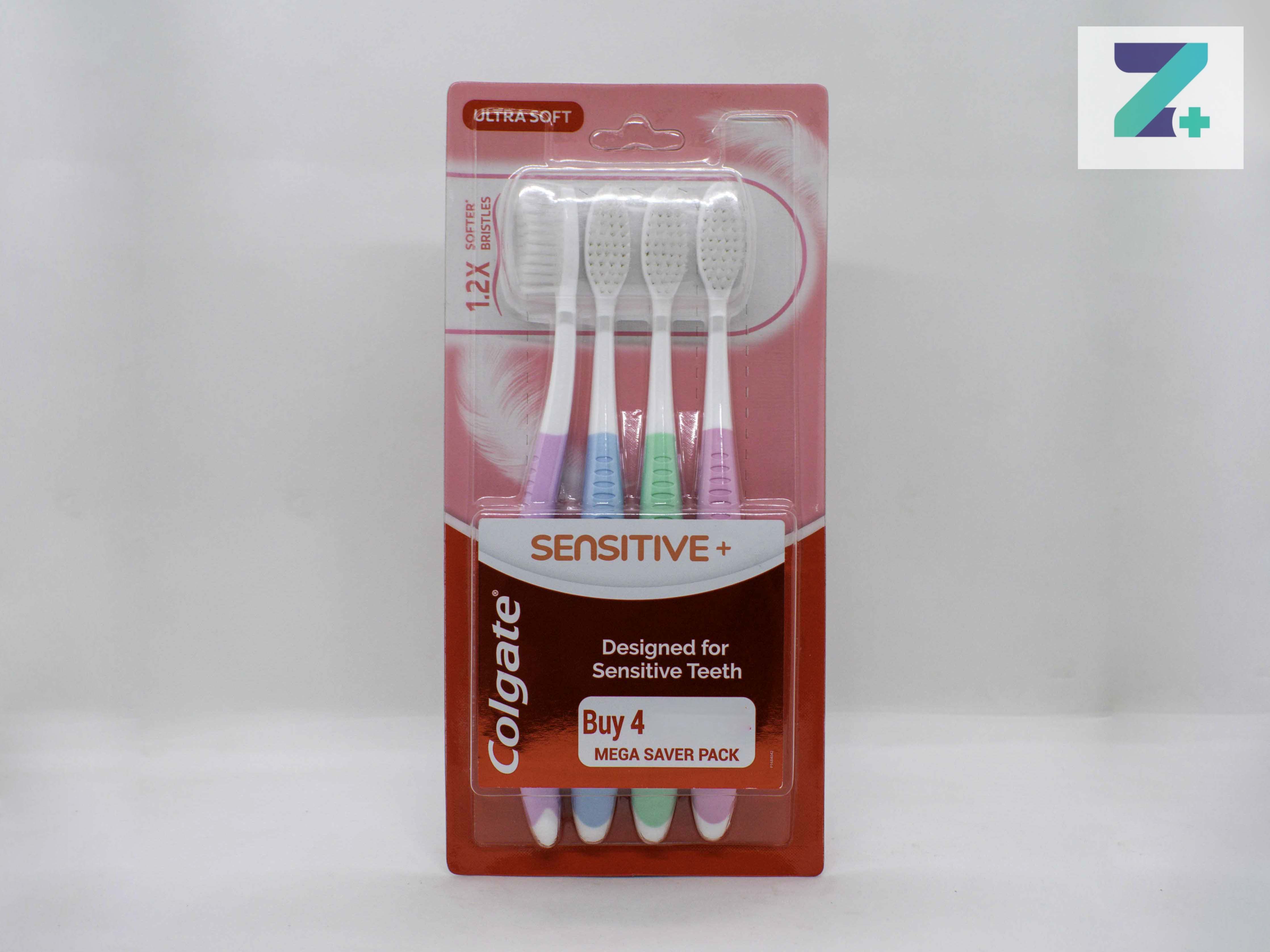 COLGATE SENSITIVE ULTRA SOFT (4X1)TOOTHBRUSH