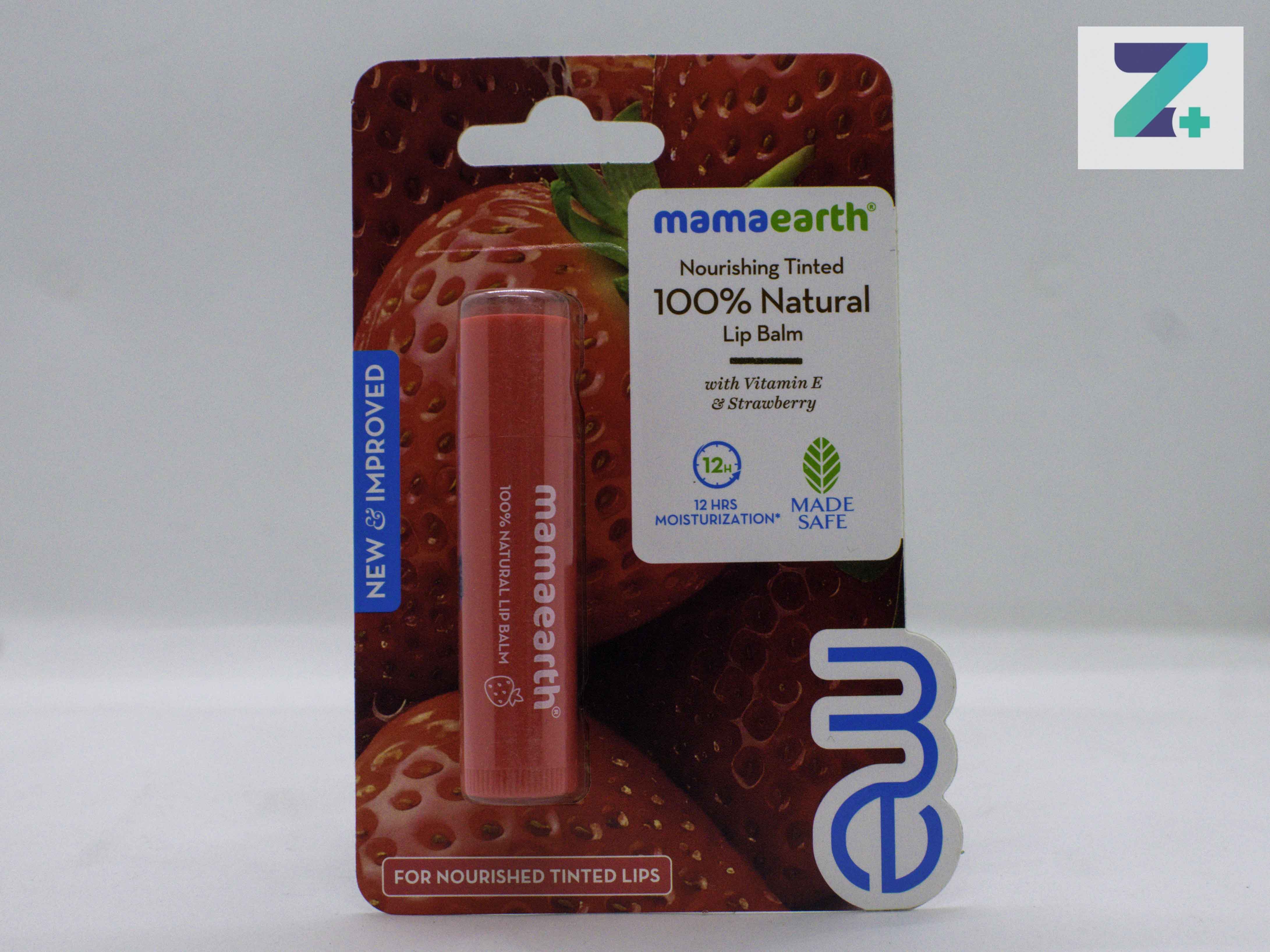 MAMAEARTH NOURISHING TINTED STRAWBERRY LIP BALM
