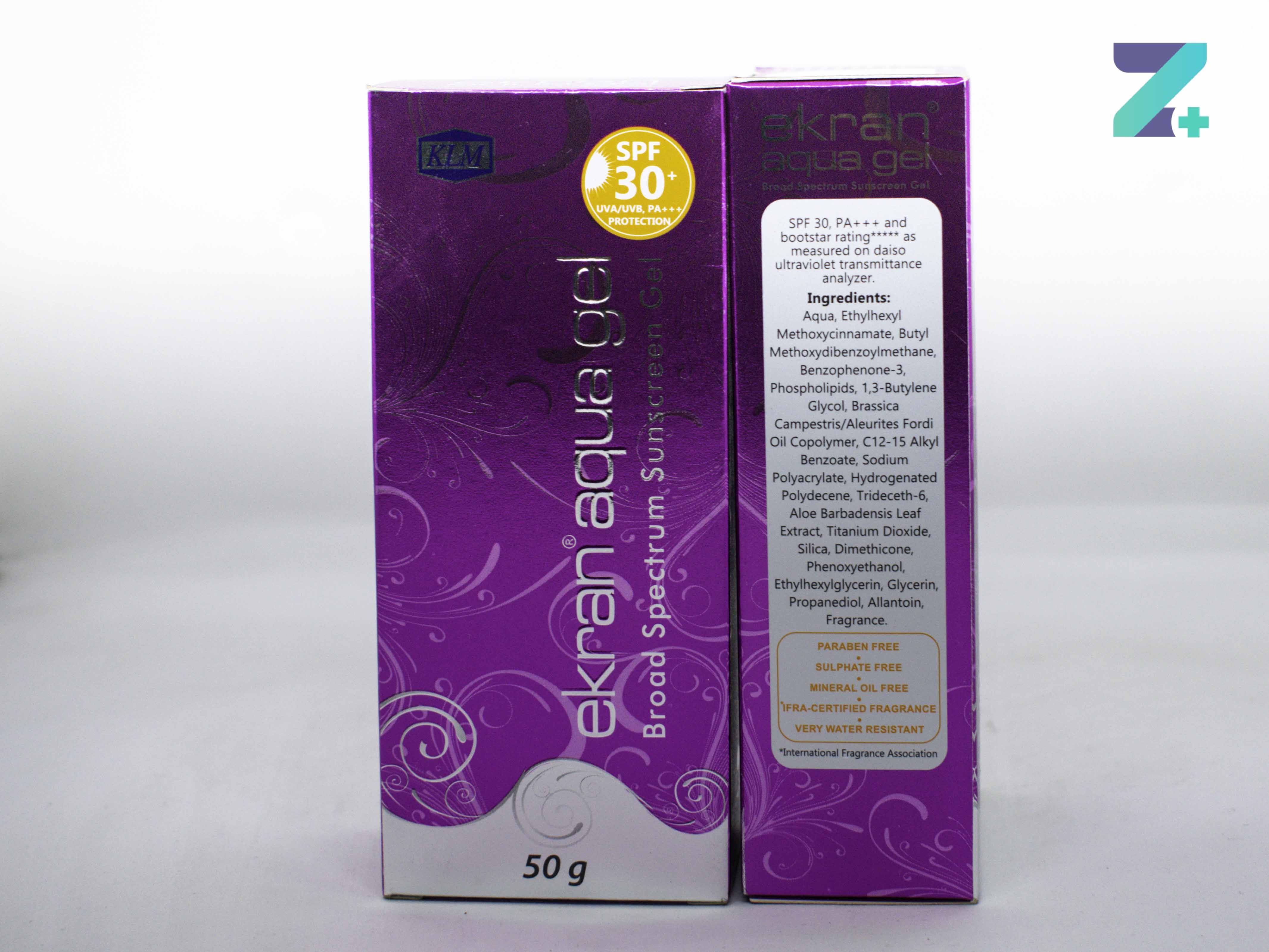 EKRAN AQUA SUNSCREEN  SPF 30 GEL