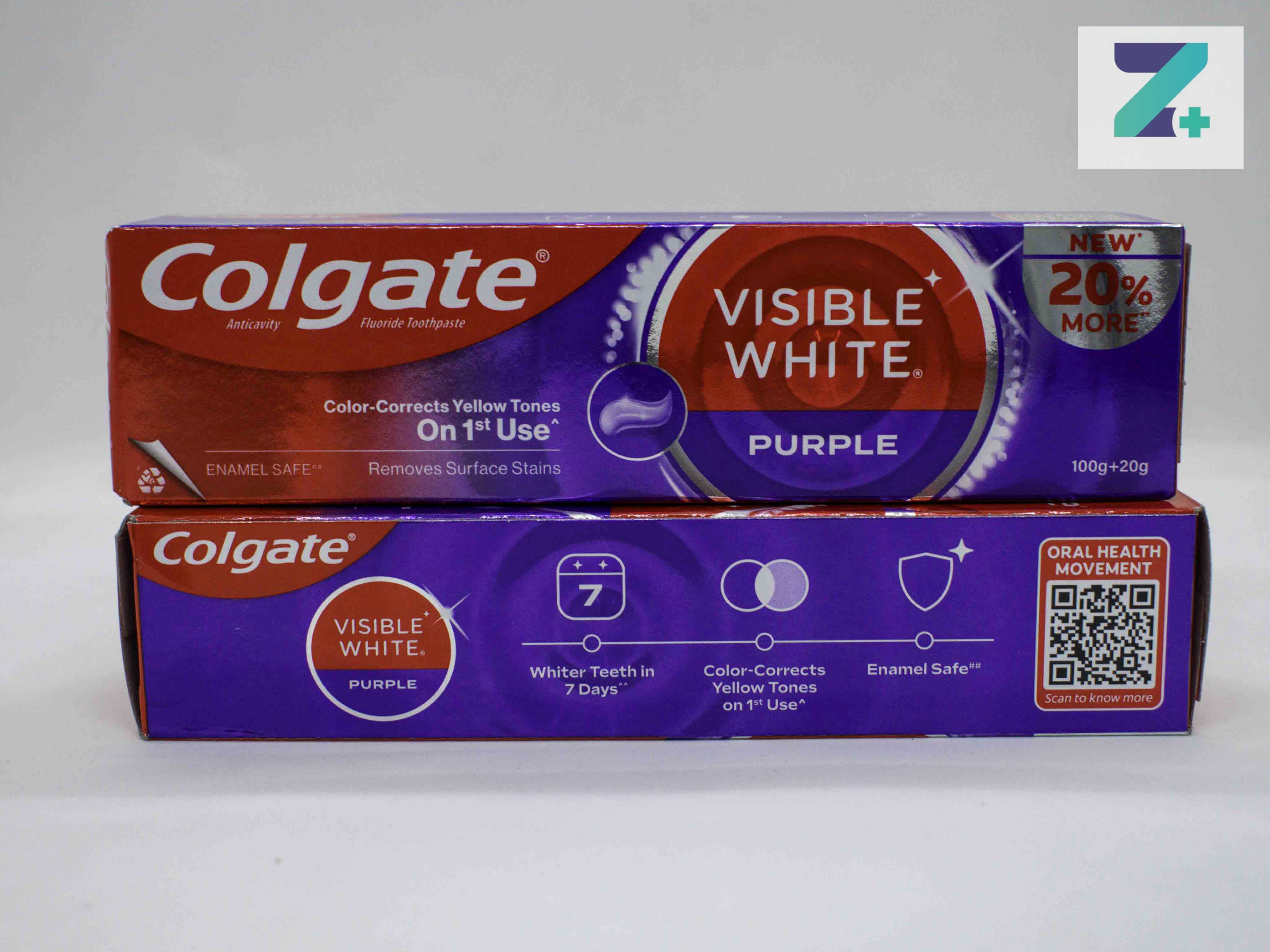 COLGATE VISIBLE WHITE PURPLE
