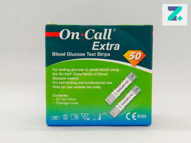 ON CALL EXTRA TEST (25 X 2) TEST STRIPS