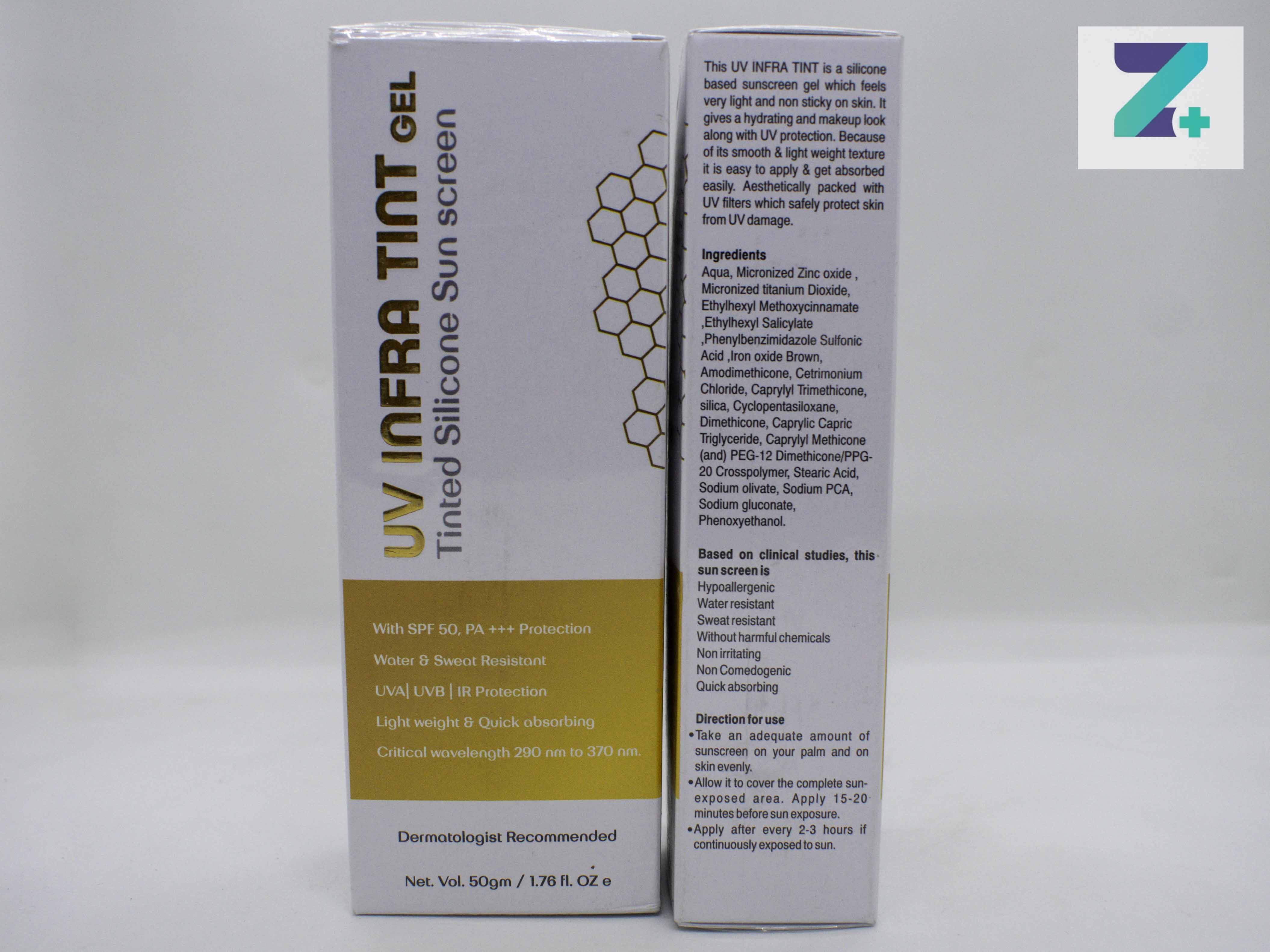 UV INFRA TINT TINTED SUNSCREEN