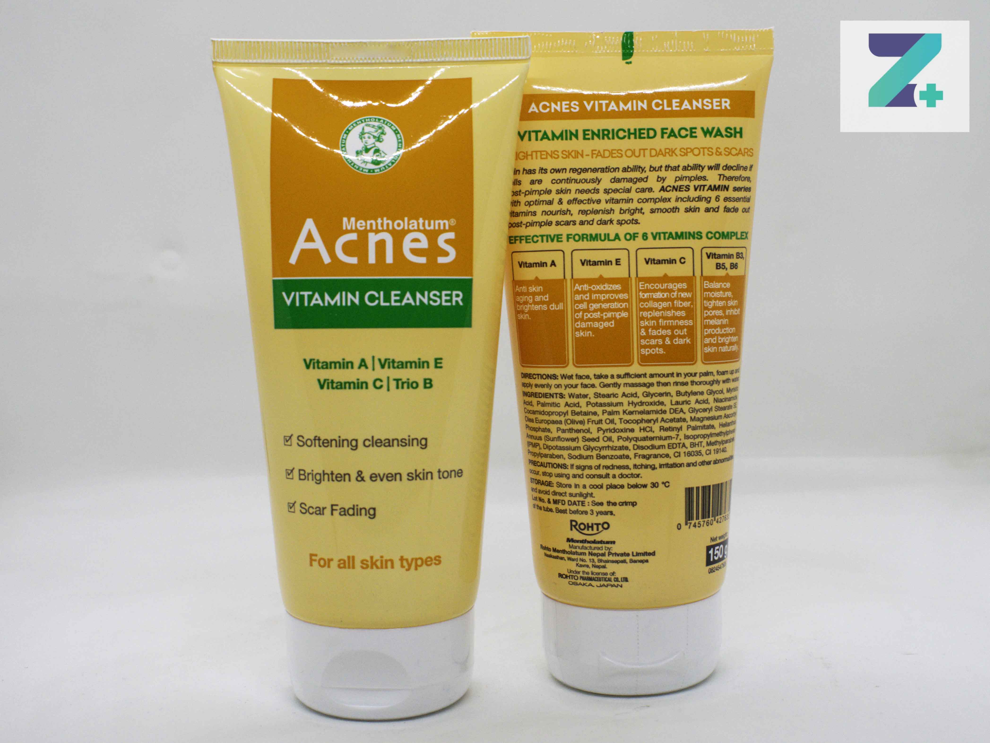 ACNES VITAMIN CLEANSER FACEWASH