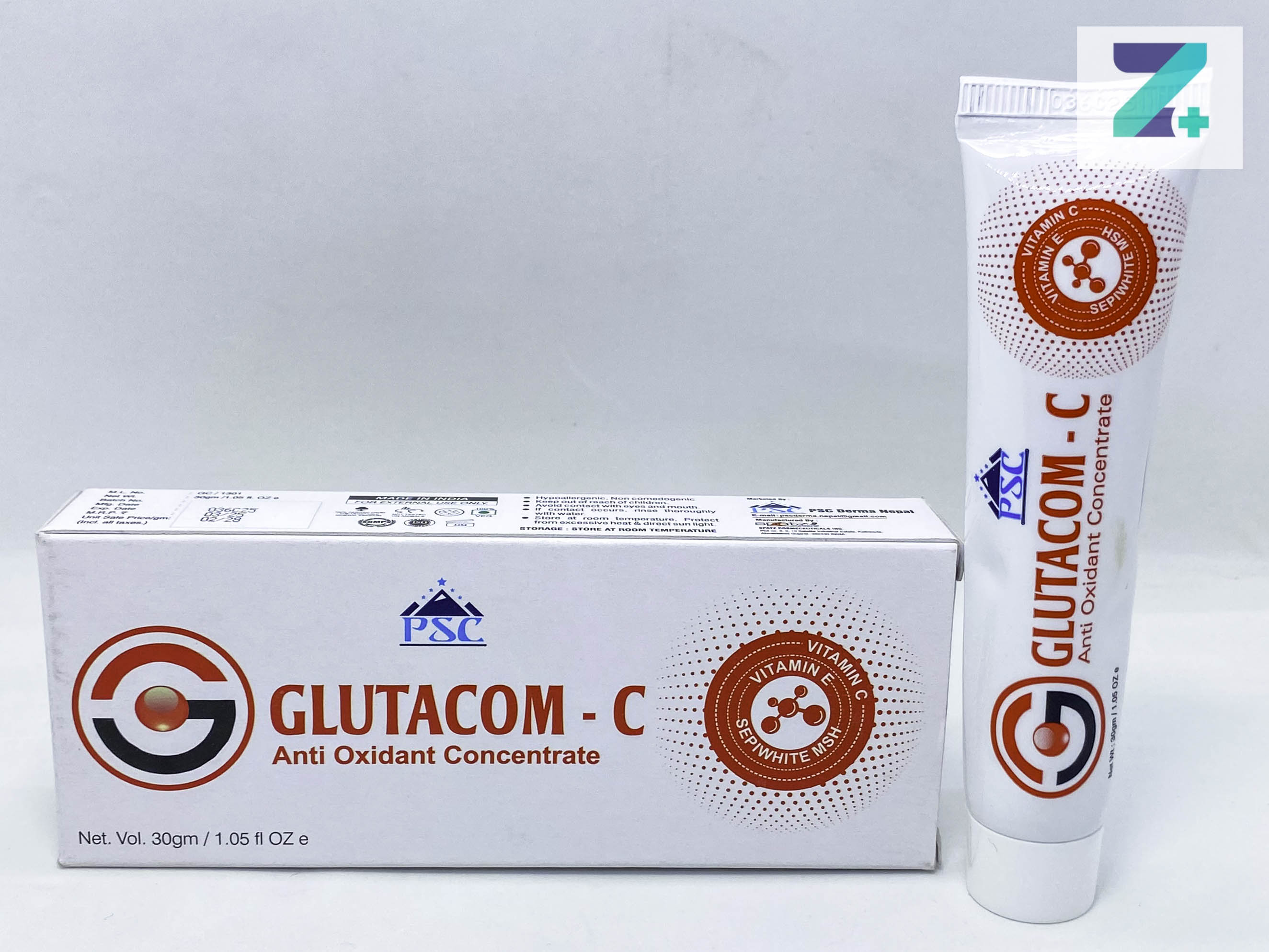 GLUTACOM-C ANTI OXIDANT CONCENTRATE CREAM