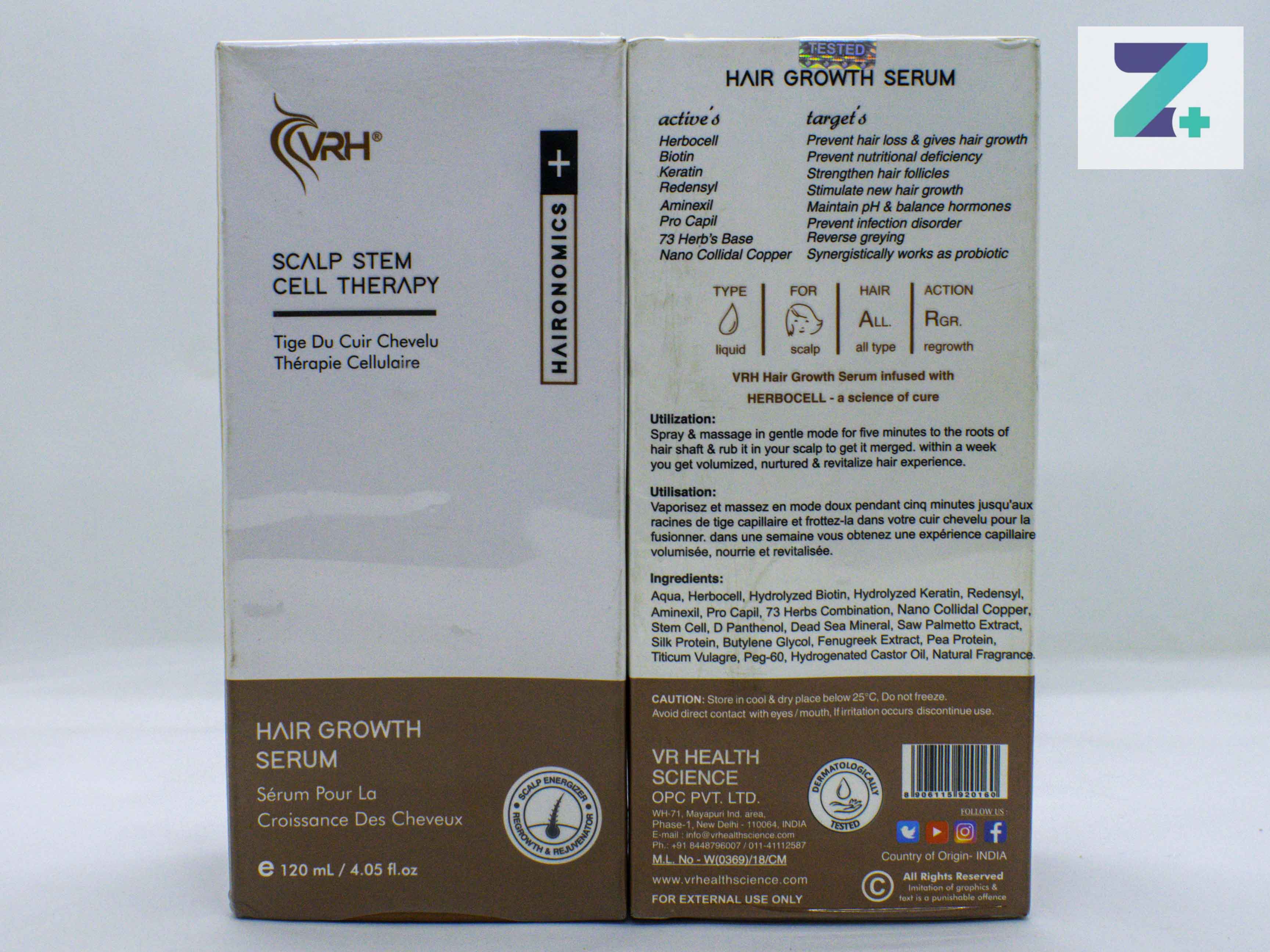 VRH SCALP STEM CELL THERAPY HAIR SERUM