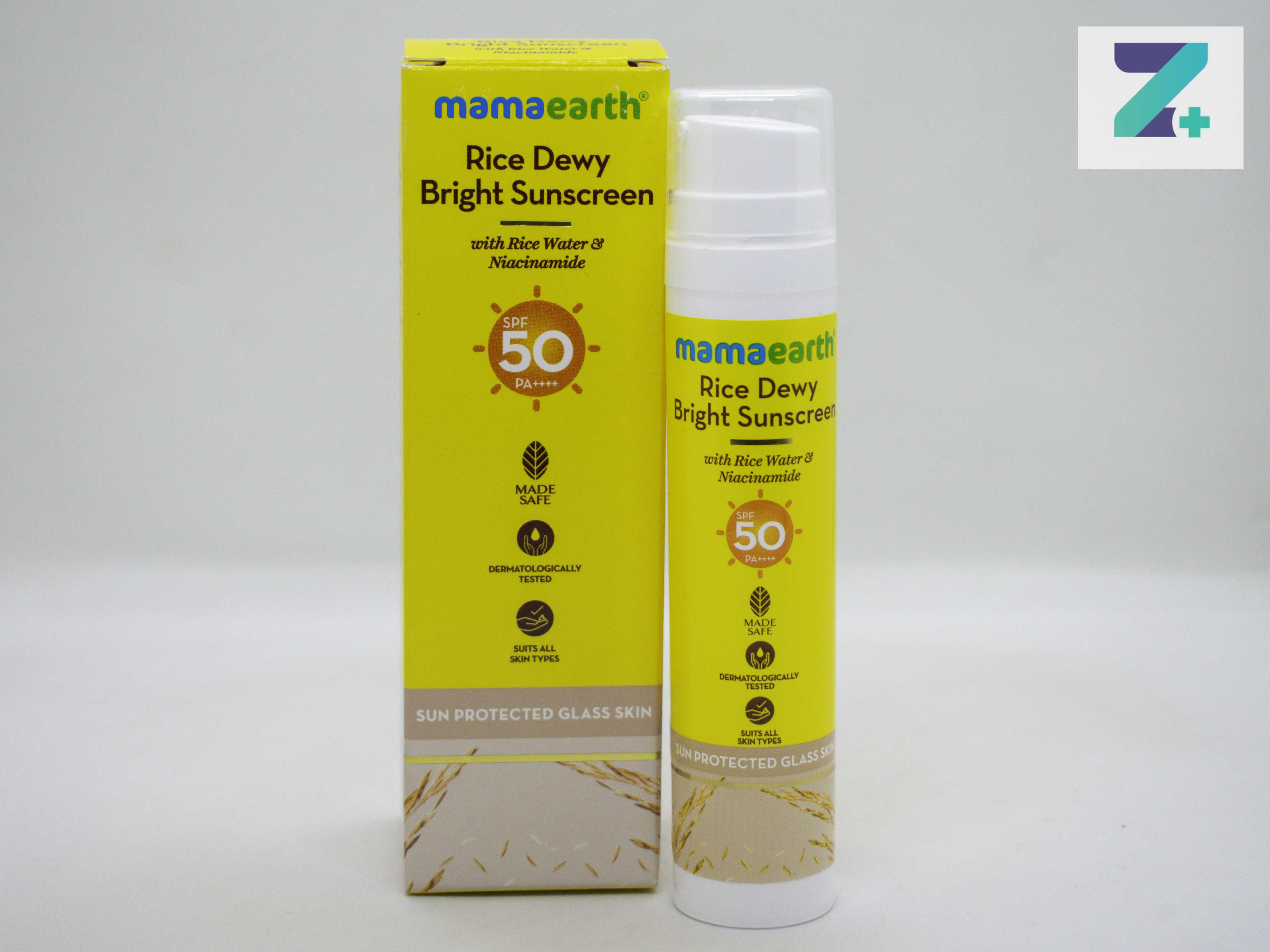 MAMA EARTH RICE WATER DEWY SUNSCREEN