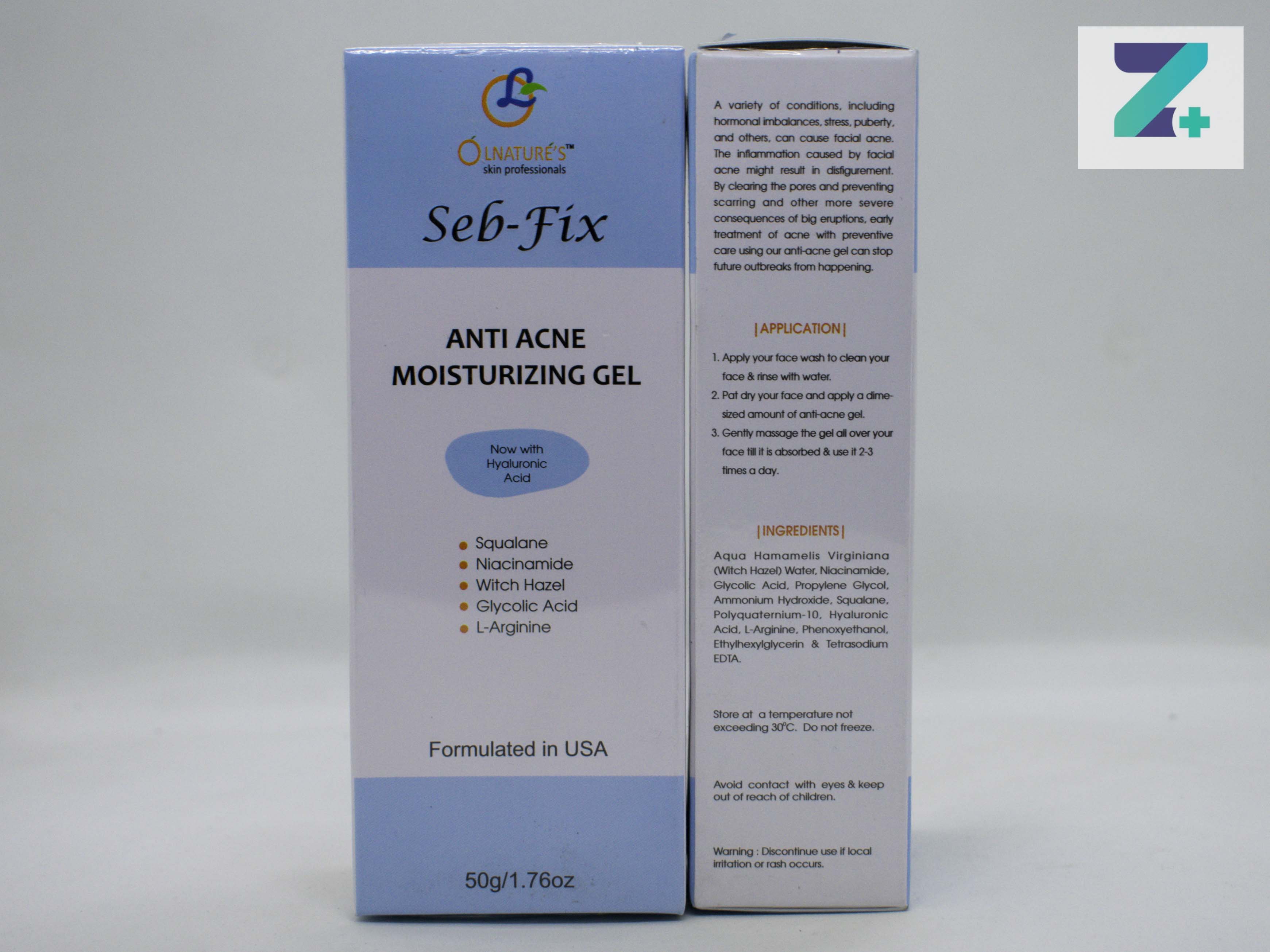 OLNATURE SEB-FIX ANTI ACNE MOISTURIZING GEL
