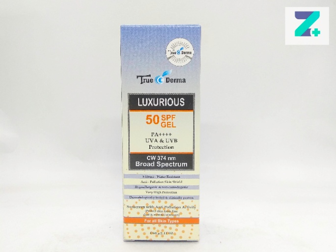 LUXURIOUS SPF-50 SUNSCREEN