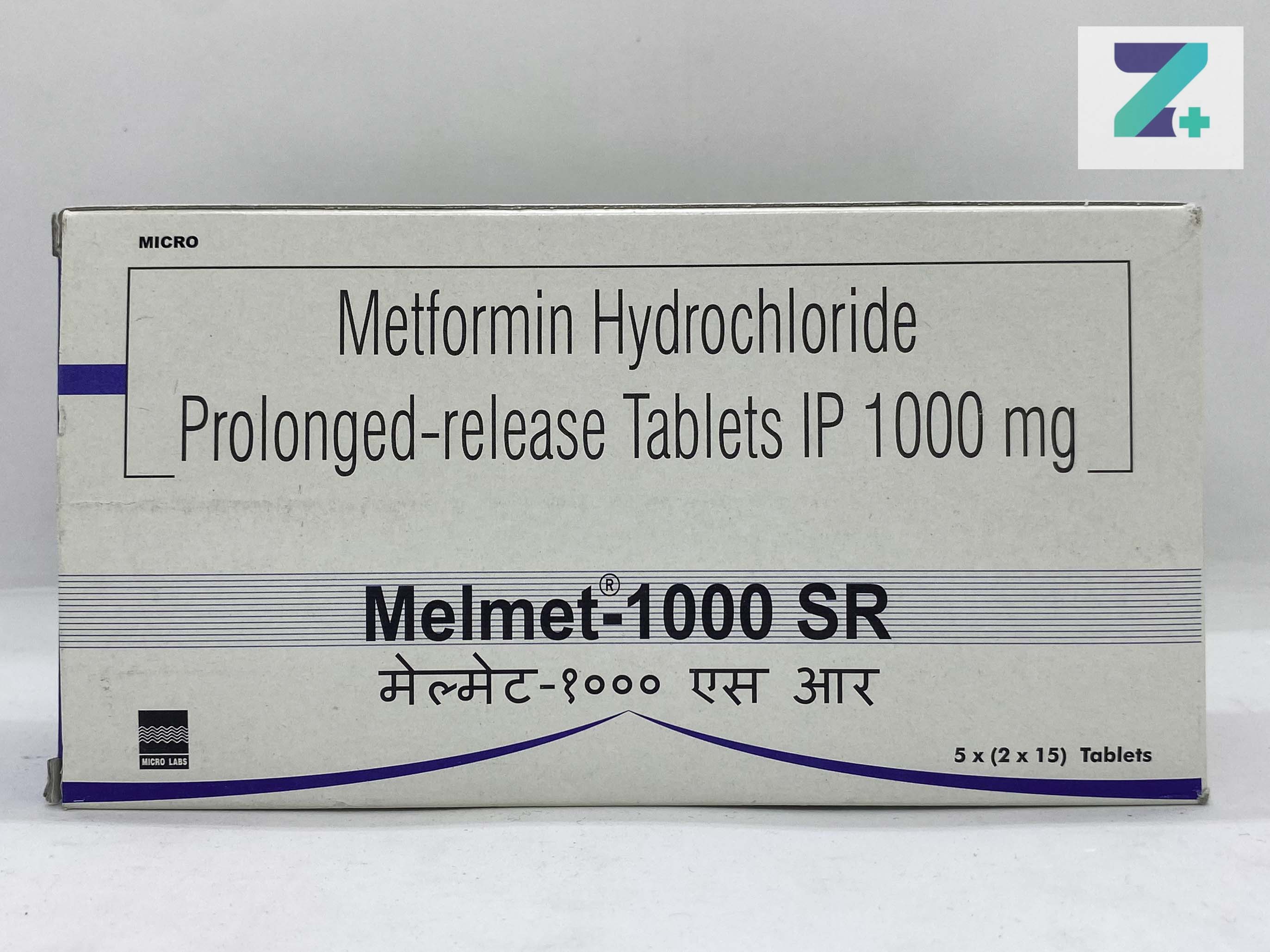 MELMET SR 1000MG