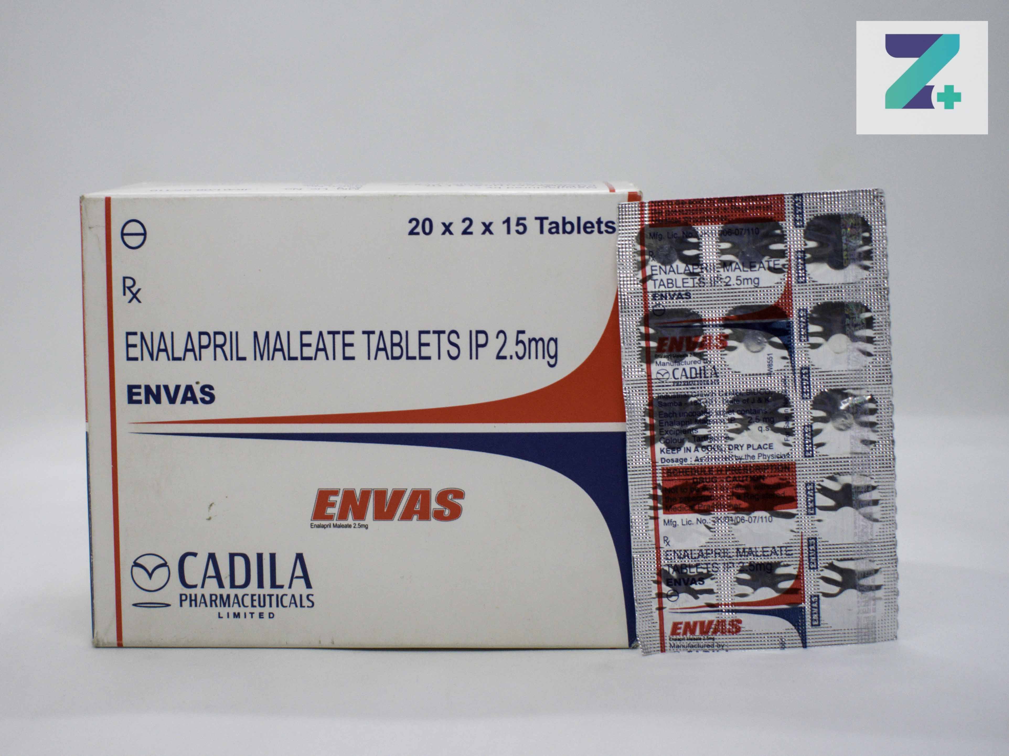 ENVAS 2.5MG