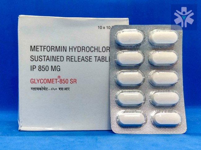 GLYCOMET SR 850MG