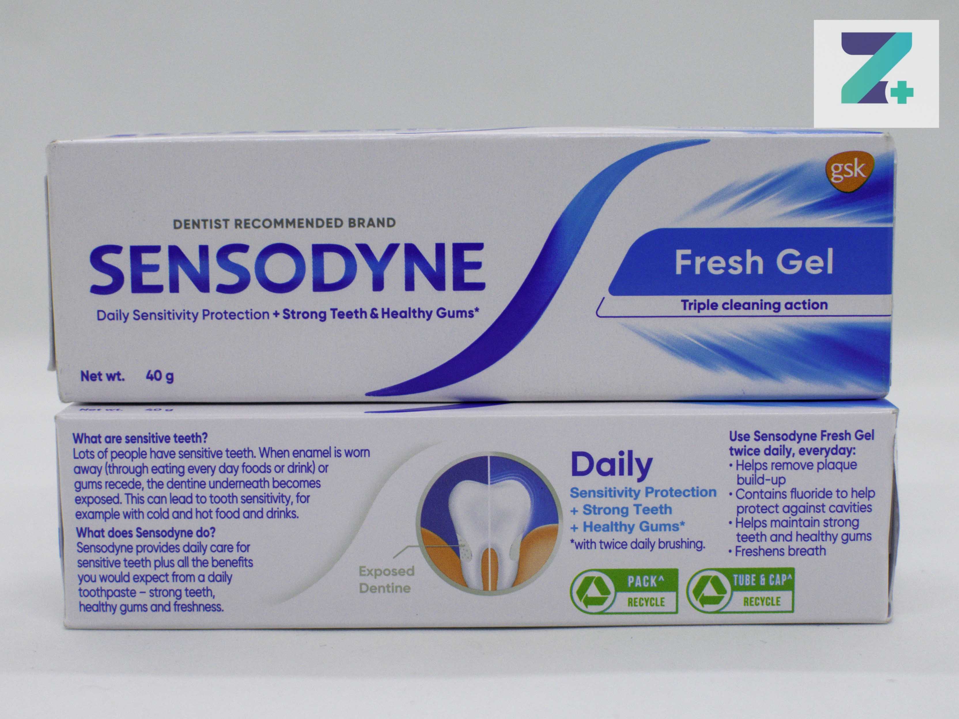 SENSODYNE FRESH GEL TOOTHPASTE