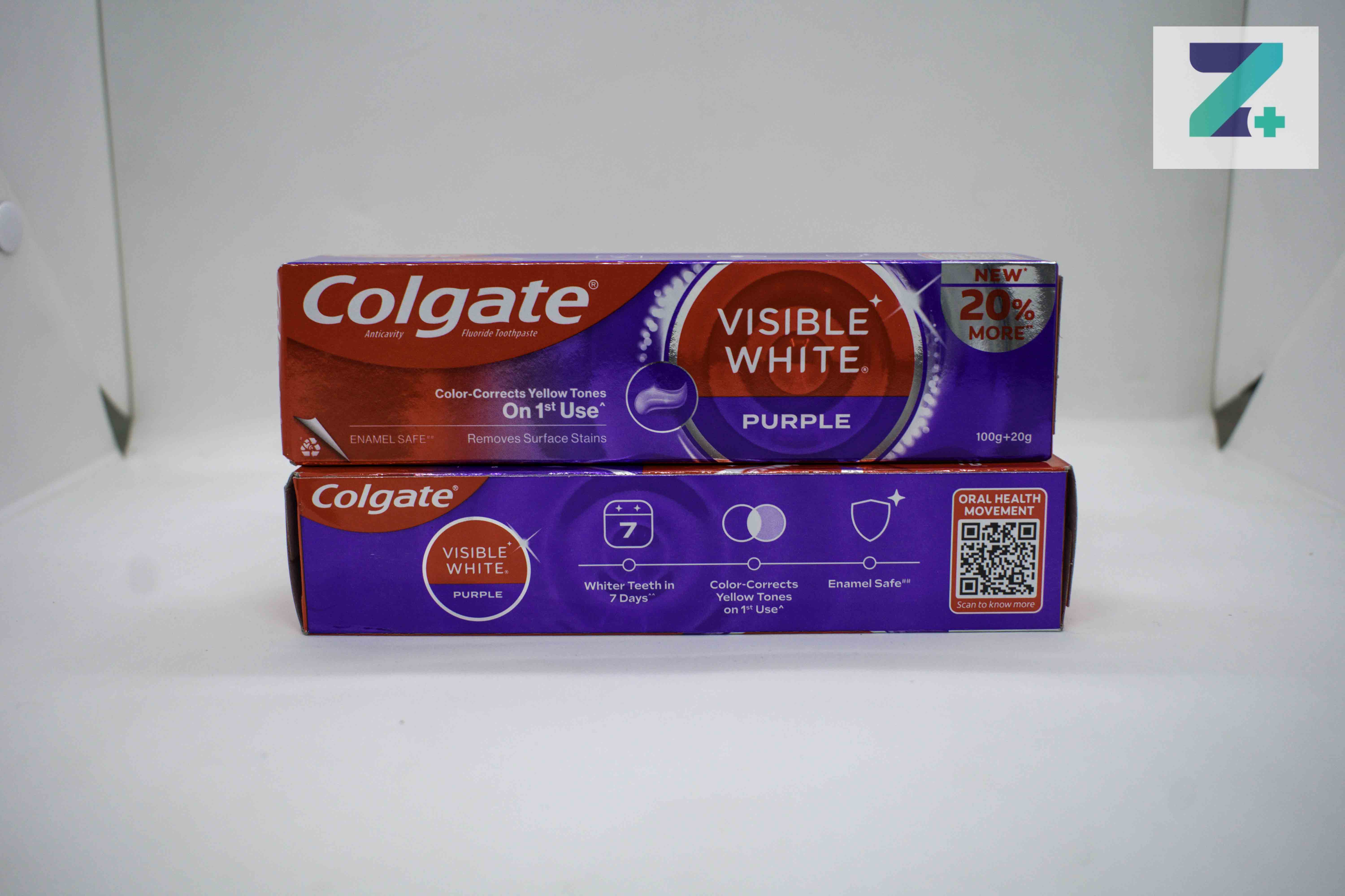 COLGATE VISIBLE WHITE PURPLE