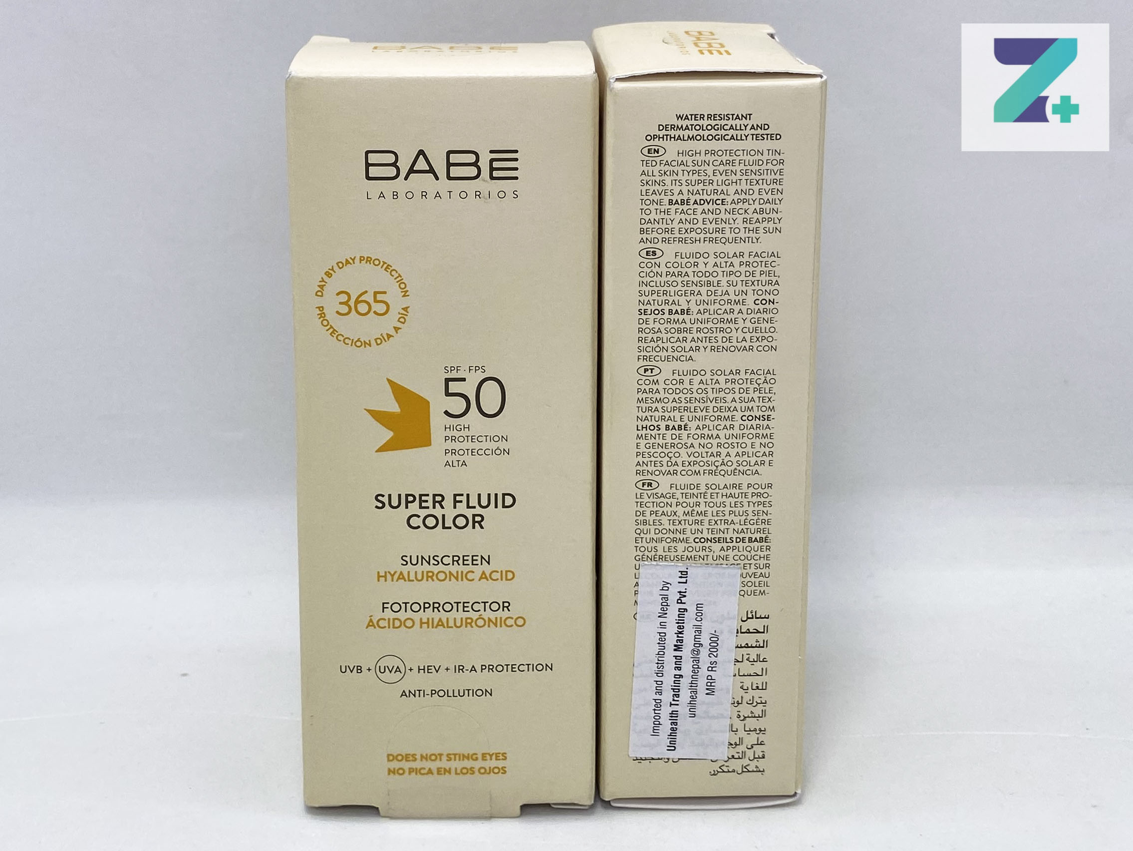 BABE SUPER FLUID  COLOR SPF 50