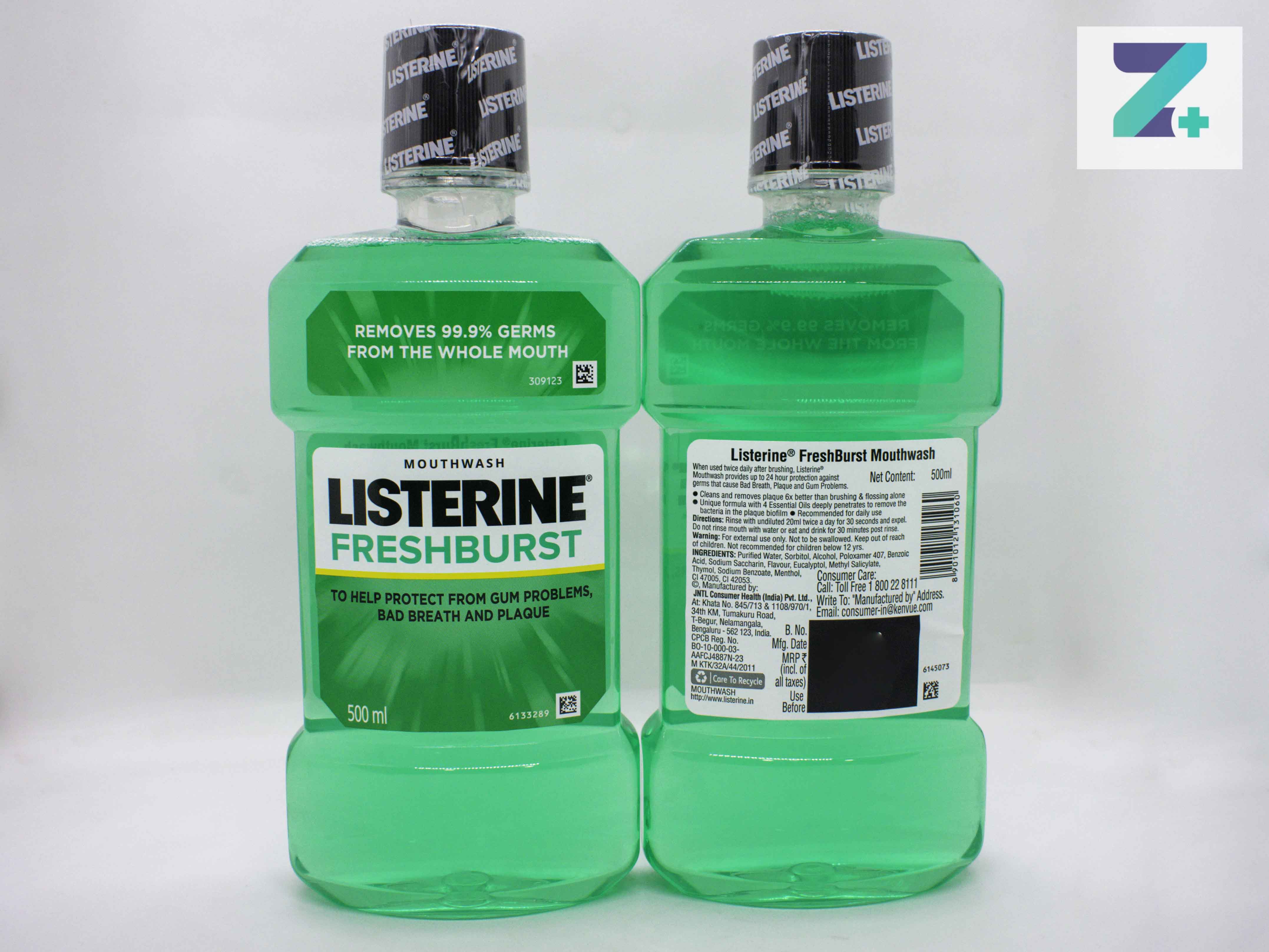 LISTERINE FRESH BURST MOUTHWASH