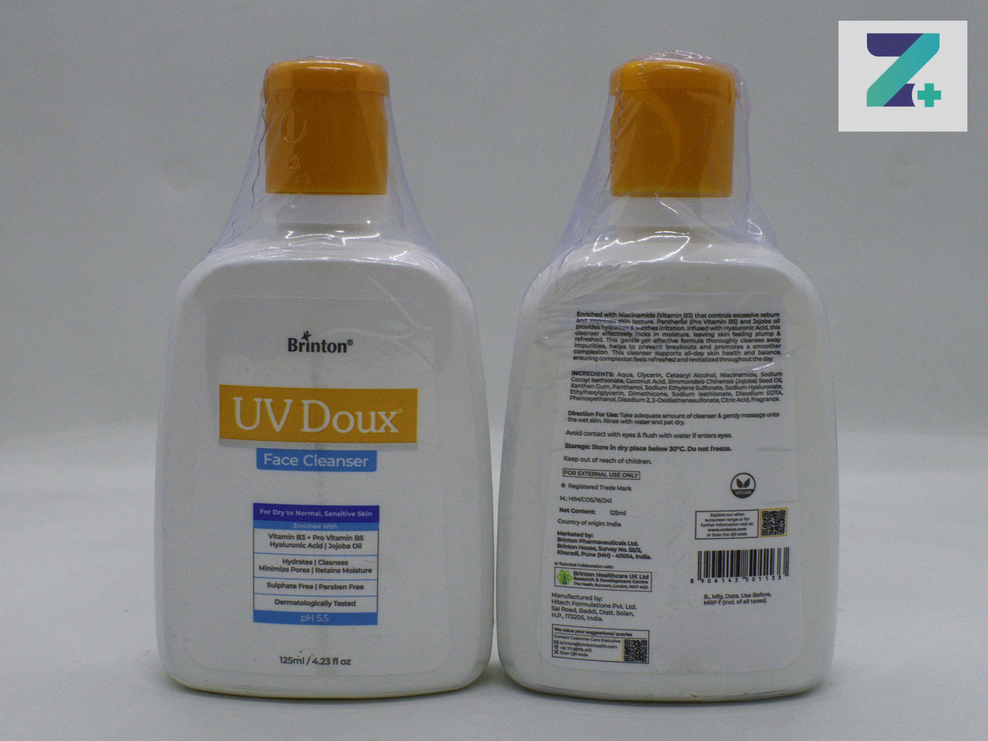 UV DOUX FACE CLEANSER
