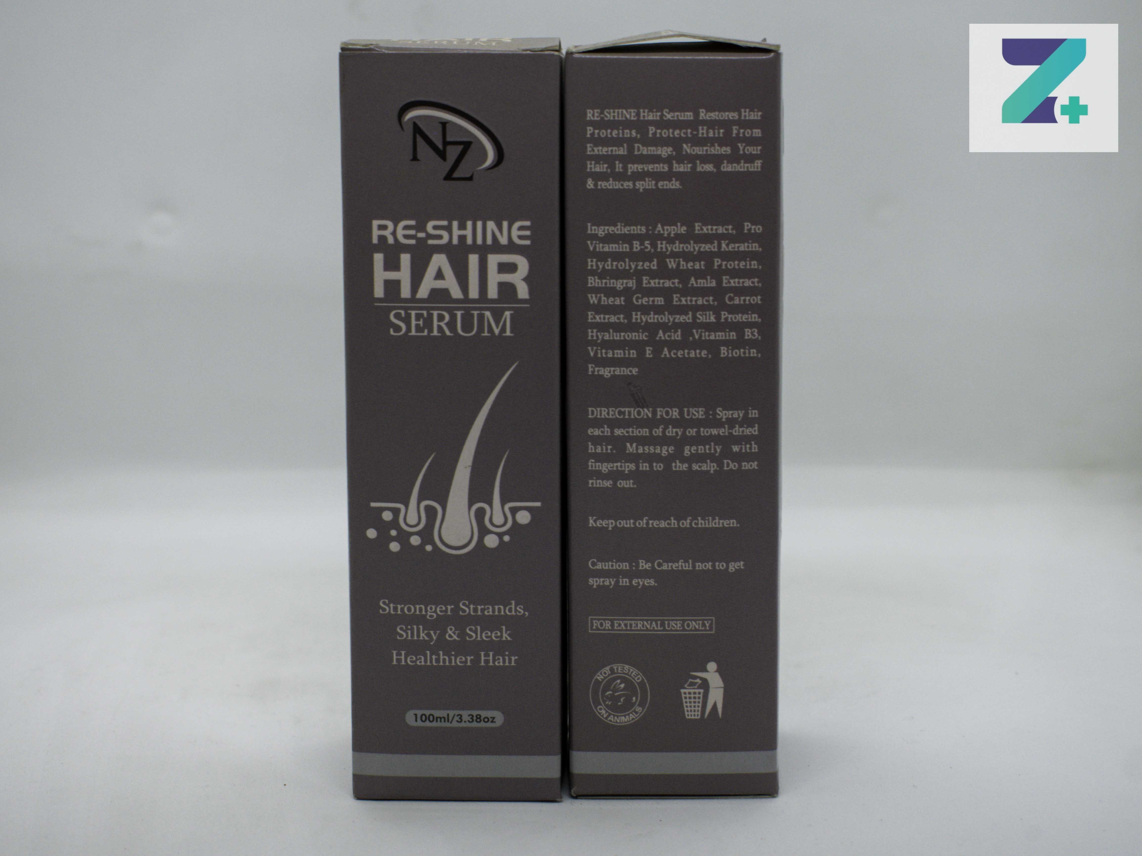 NZ RE-SHINE HAIR SERUM