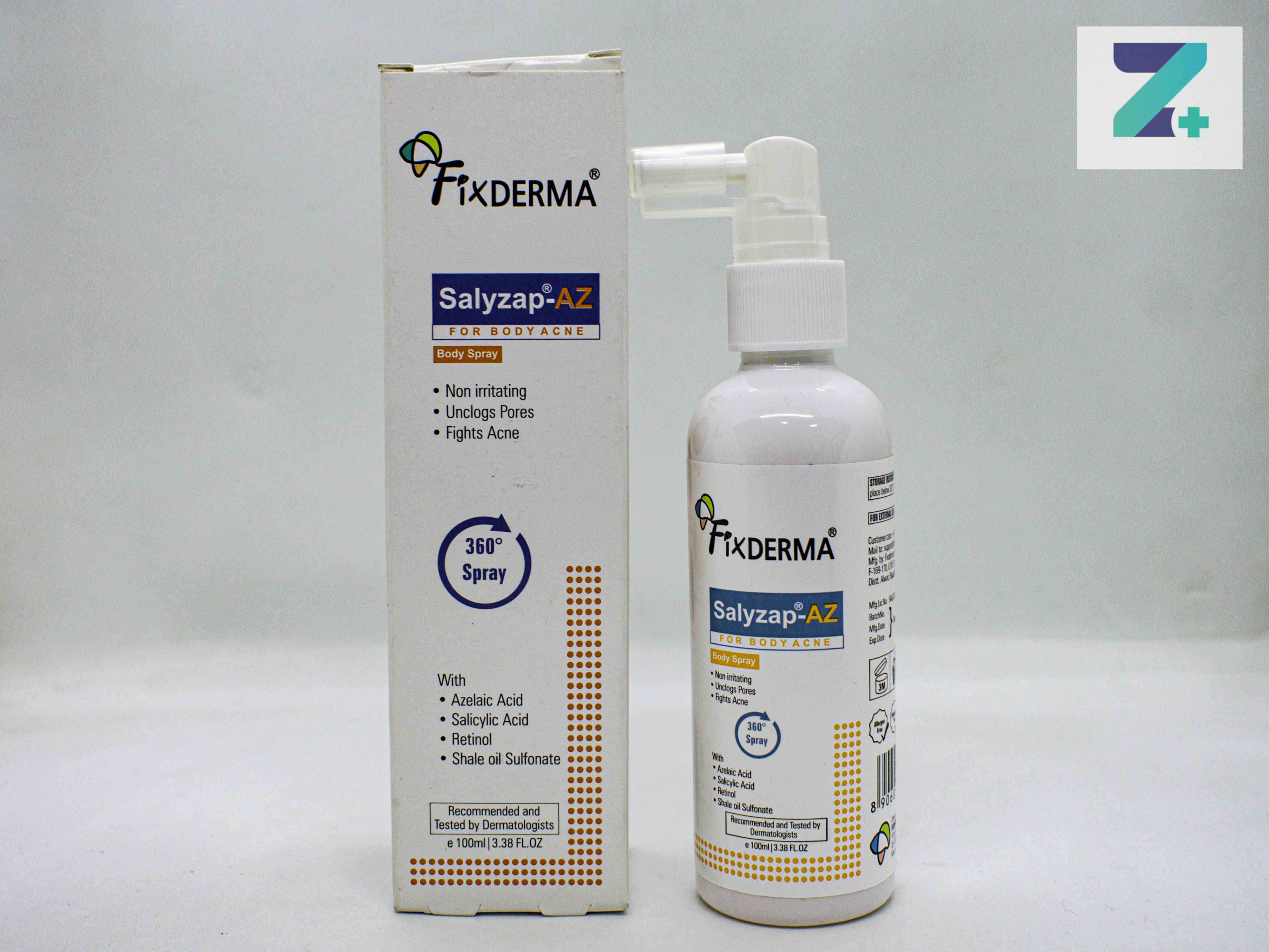 FIX DERMA SALYZAP-AZ BODY SPRAY
