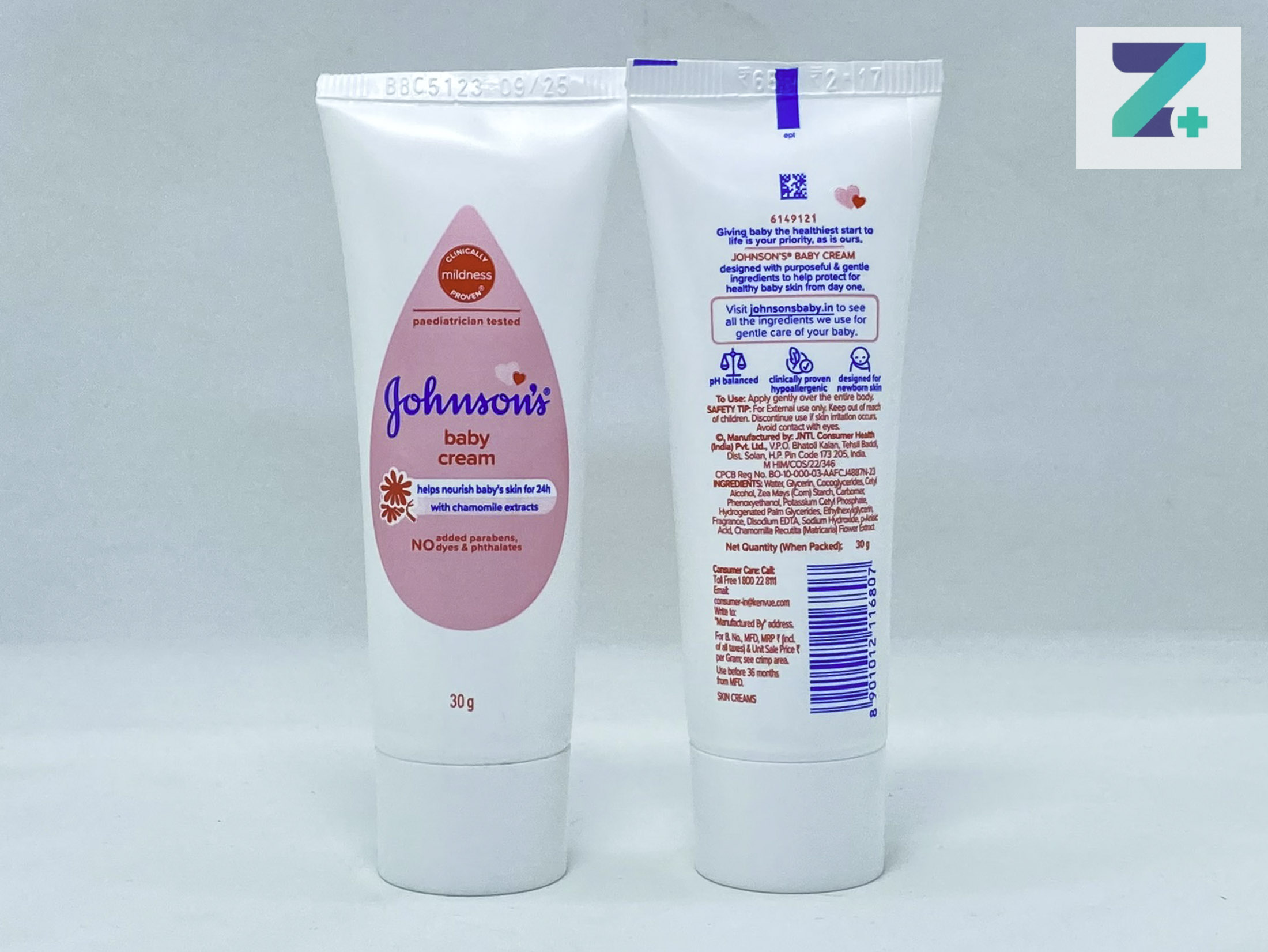 JOHNSONS BABY PINK CREAM
