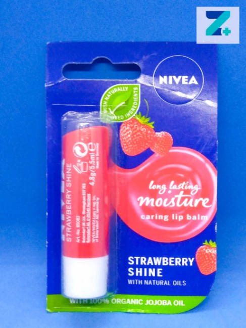 NIVEA STRAWBERRY SHINE CARING LIP BALM