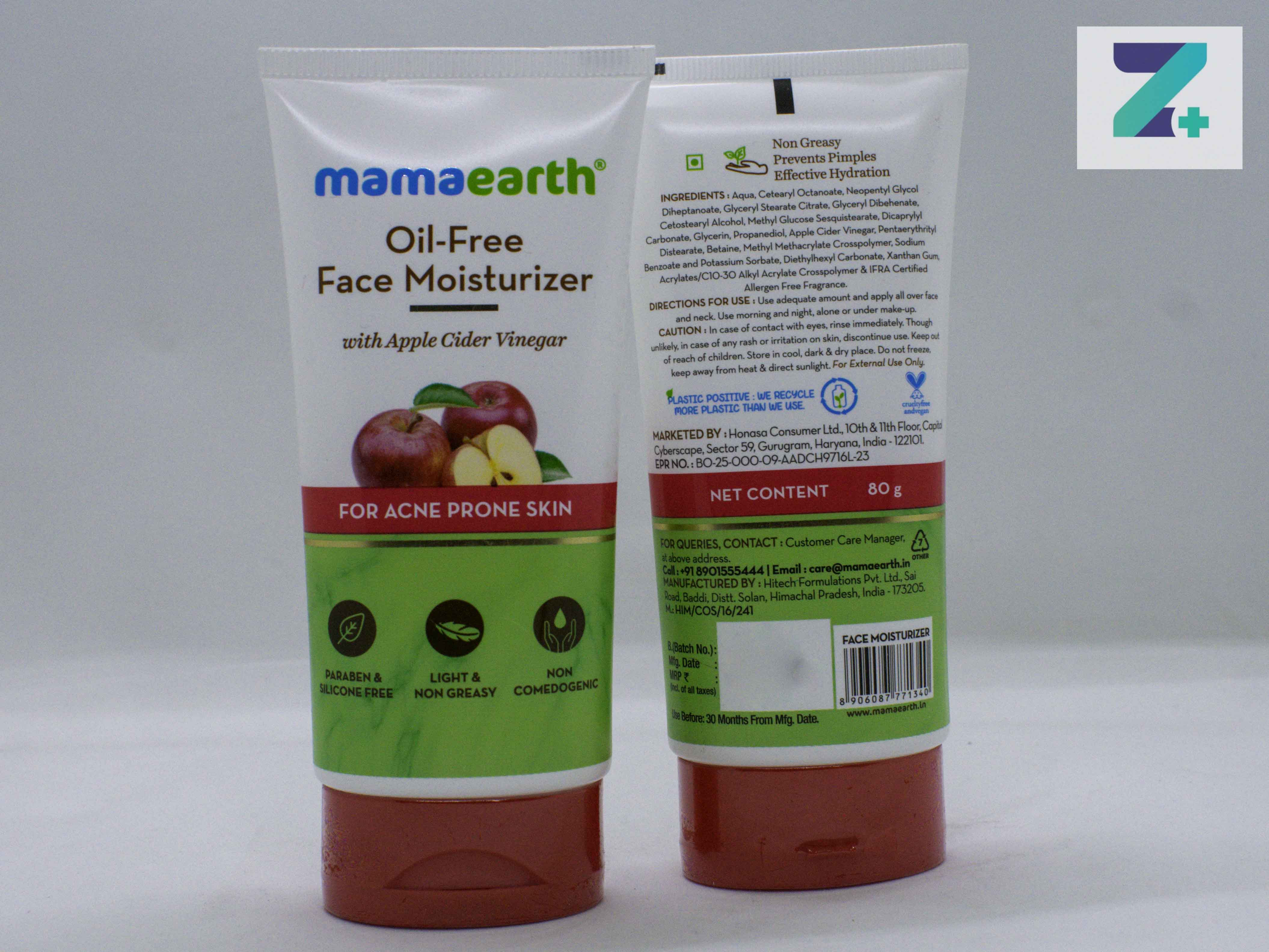 MAMAEARTH OIL- FREE FACE