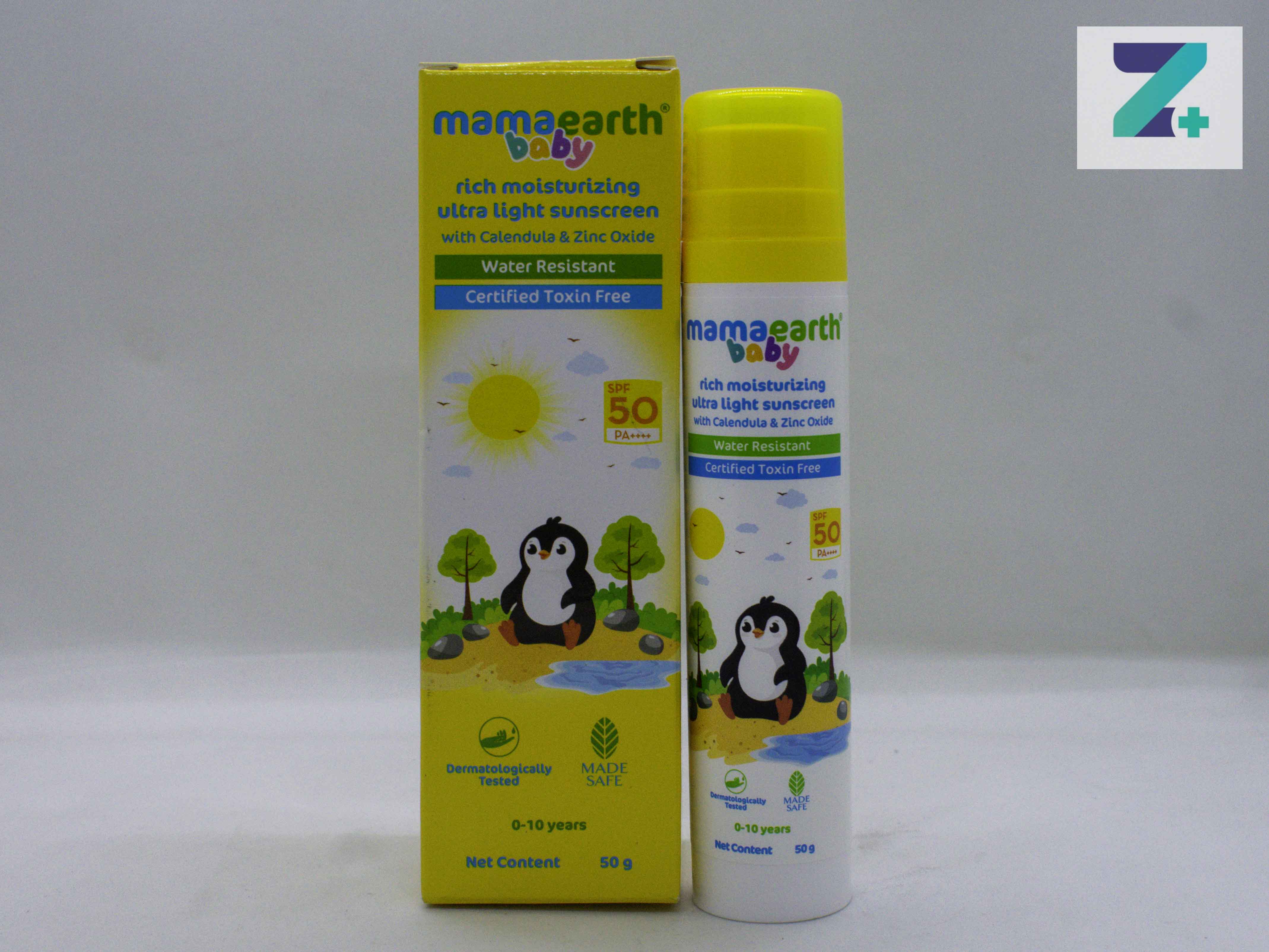 MAMAEARTH RICH MOISTURIZING ULTRA LIGHT SPF 50 SUNSCREEN