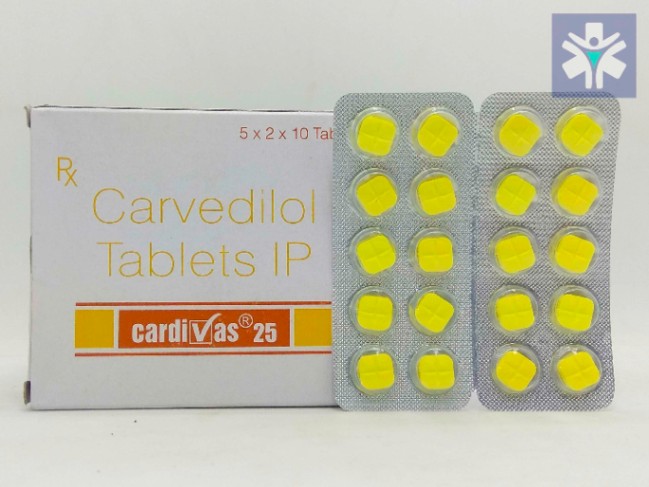 CARDIVAS 25MG